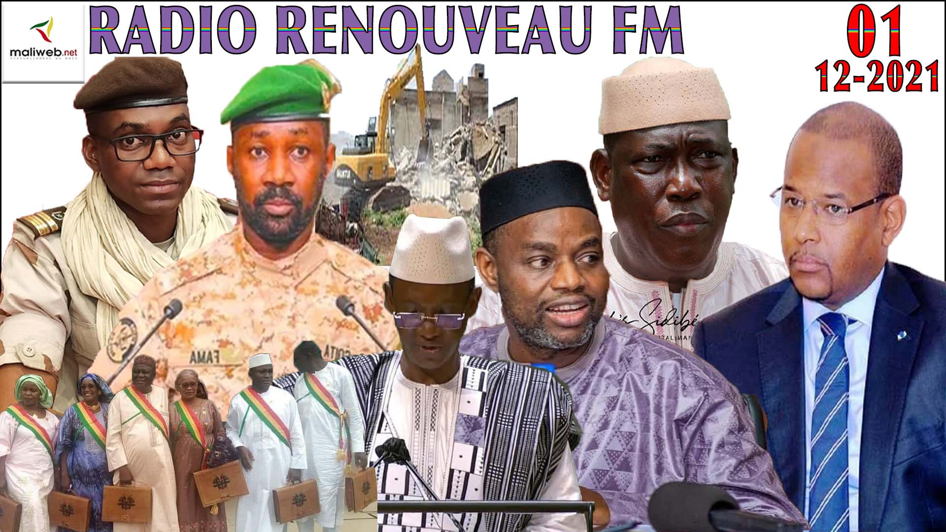 La Revue de Presse de la RADIO RENOUVEAU FM du 01 Décembre 2021