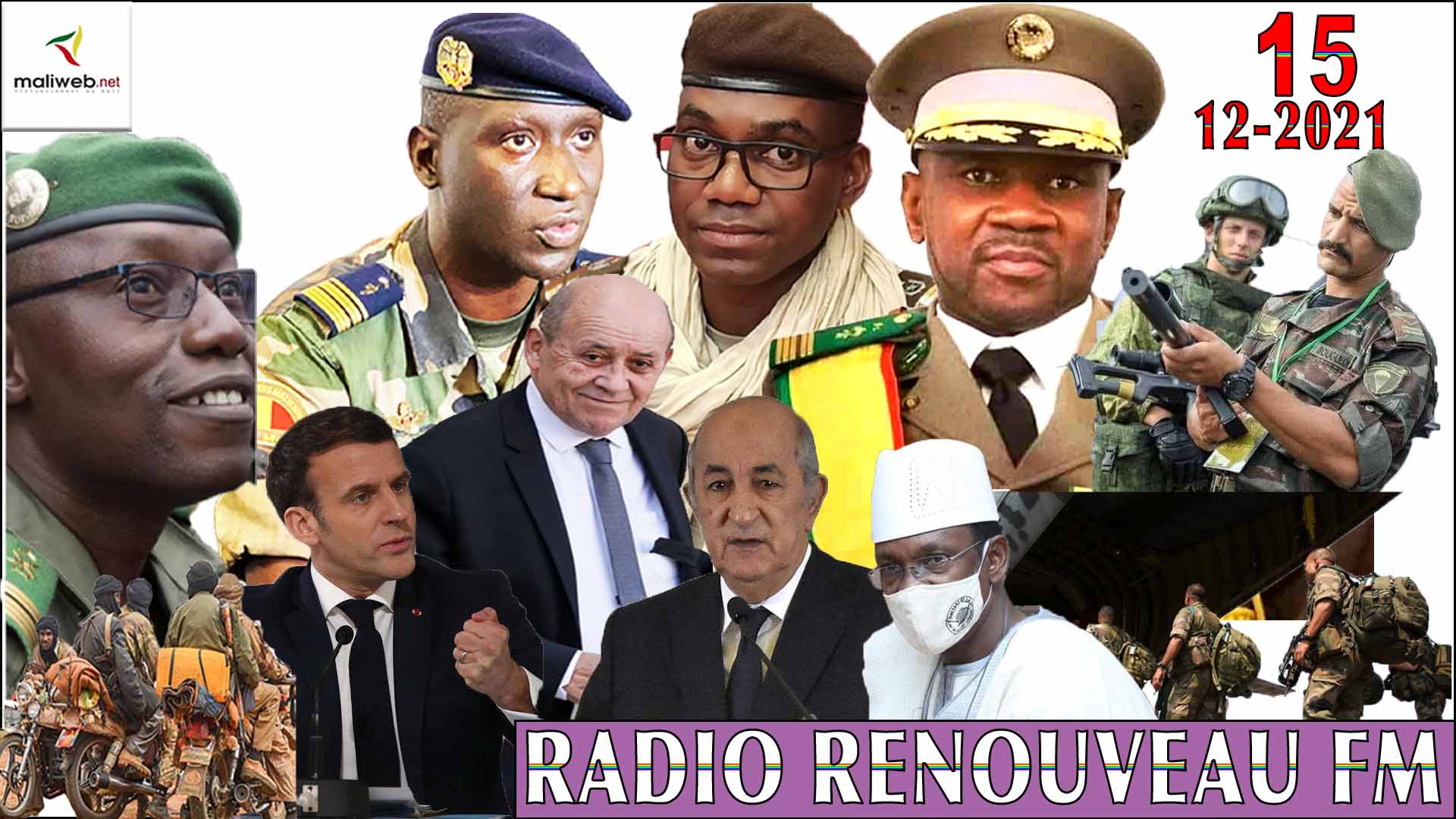 La Revue de Presse de la RADIO RENOUVEAU FM du 15 Décembre 2021