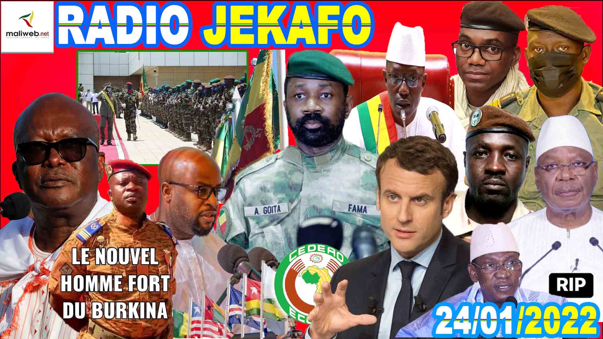 La Revue de Presse de la RADIO JEKAFO du 24 JANVIER 2022