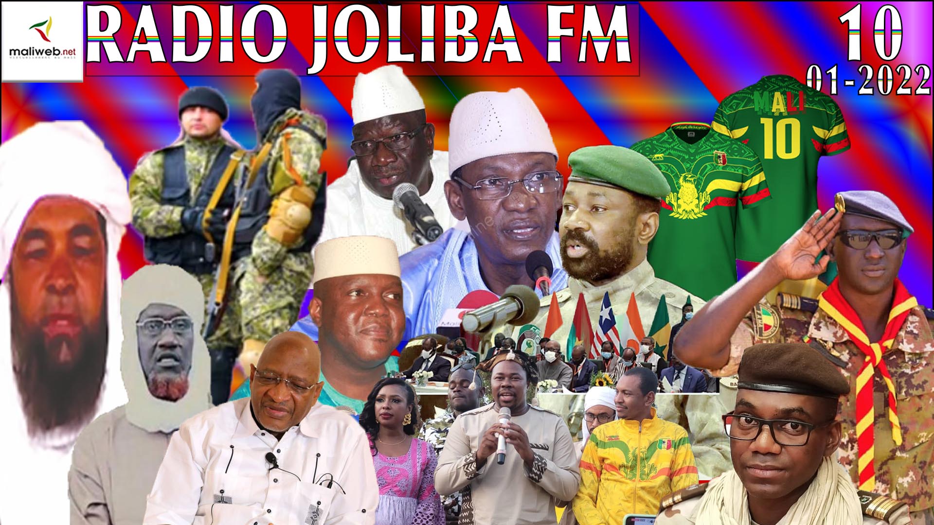 La Revue de Presse de la RADIO JOLIBA FM du 10 JANVIER 2022