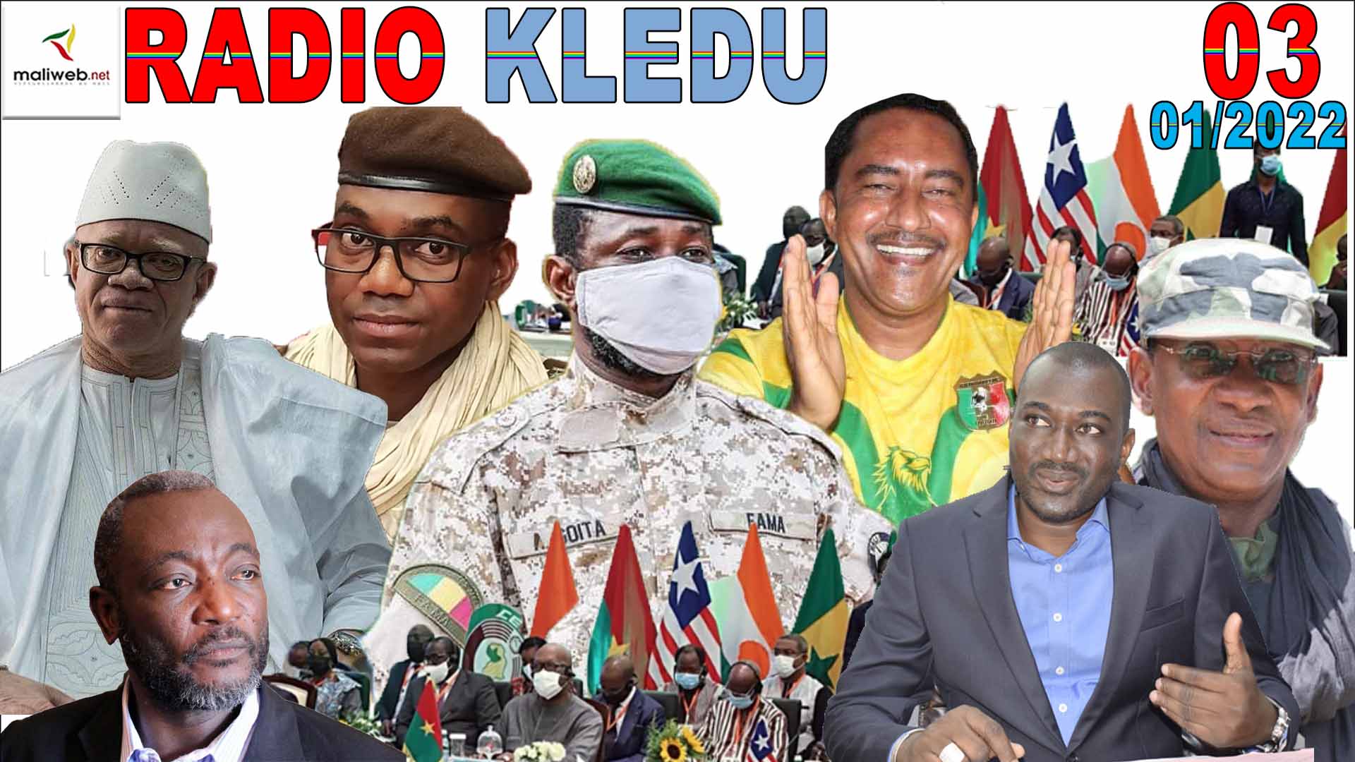 La Revue de Presse de la RADIO KLEDU du 03 JANVIER 2022