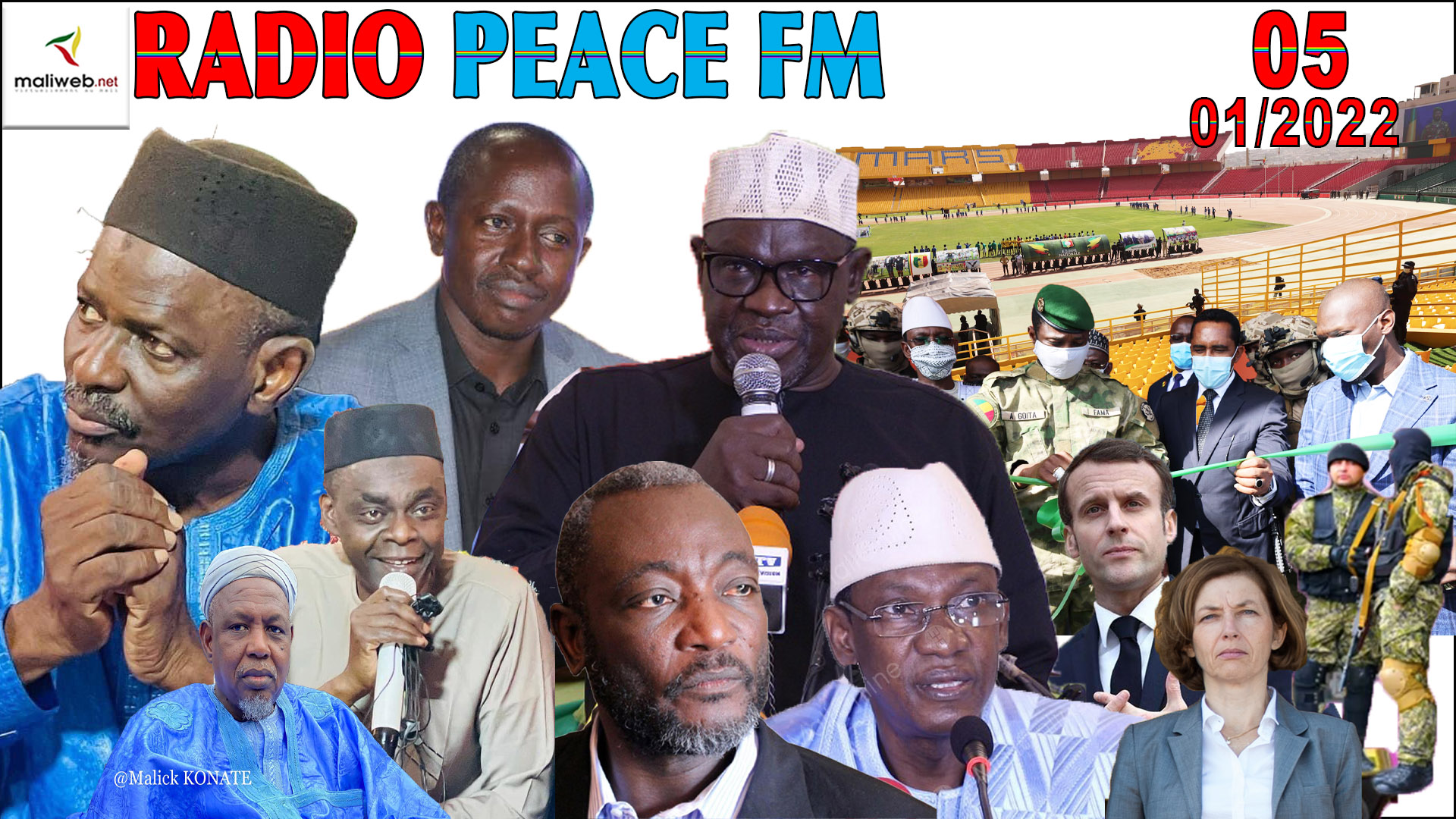 La Revue de Presse de la RADIO PEACE FM du 05 JANVIER 2022