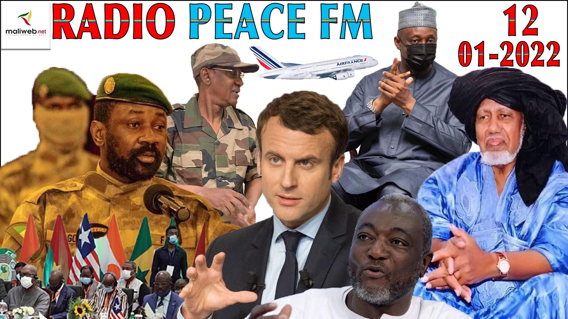 La Revue de Presse de la RADIO PEACE FM du 12 JANVIER 2022