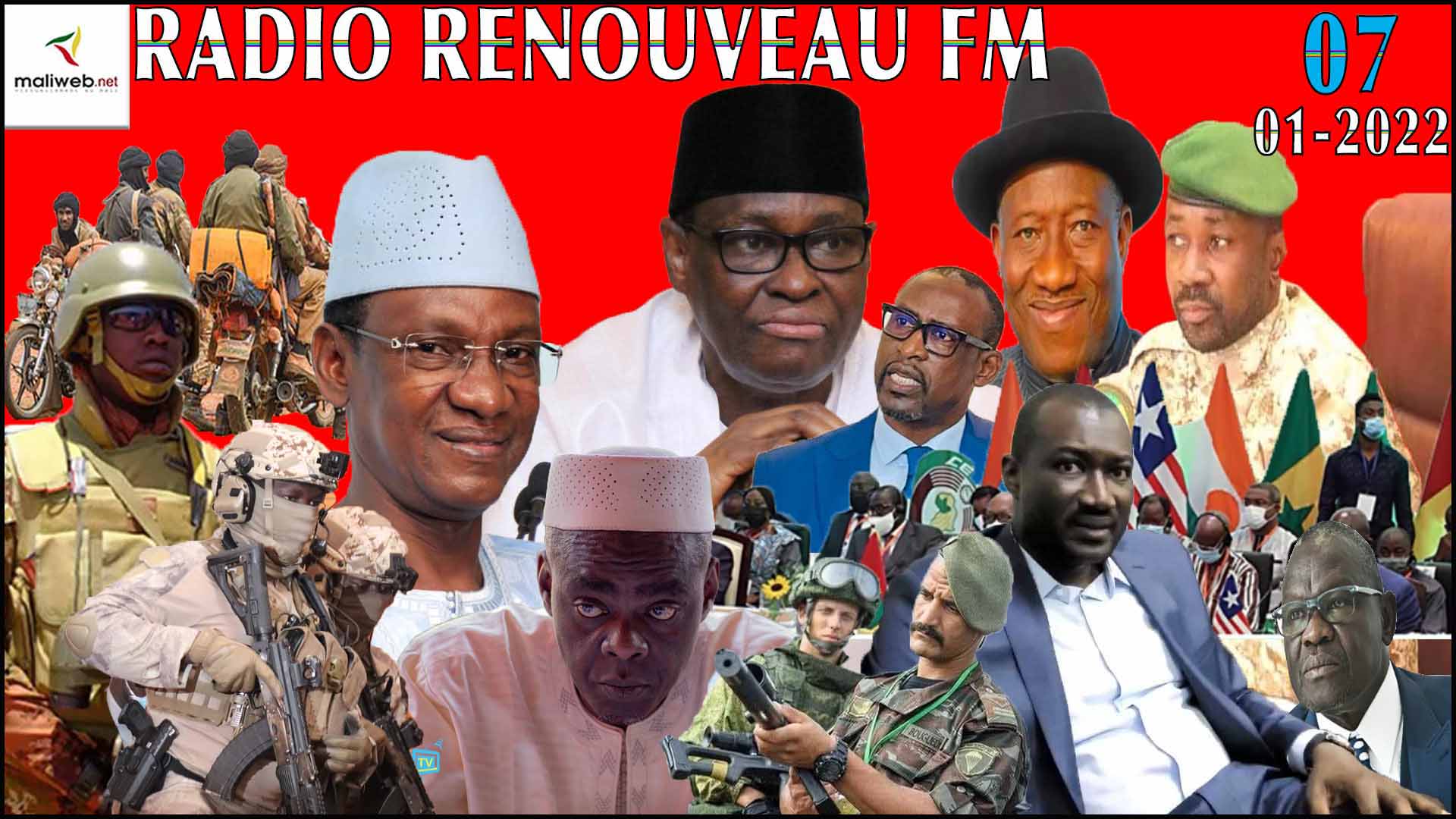 La Revue de Presse de la RADIO RENOUVEAU FM du 07 JANVIER 2022