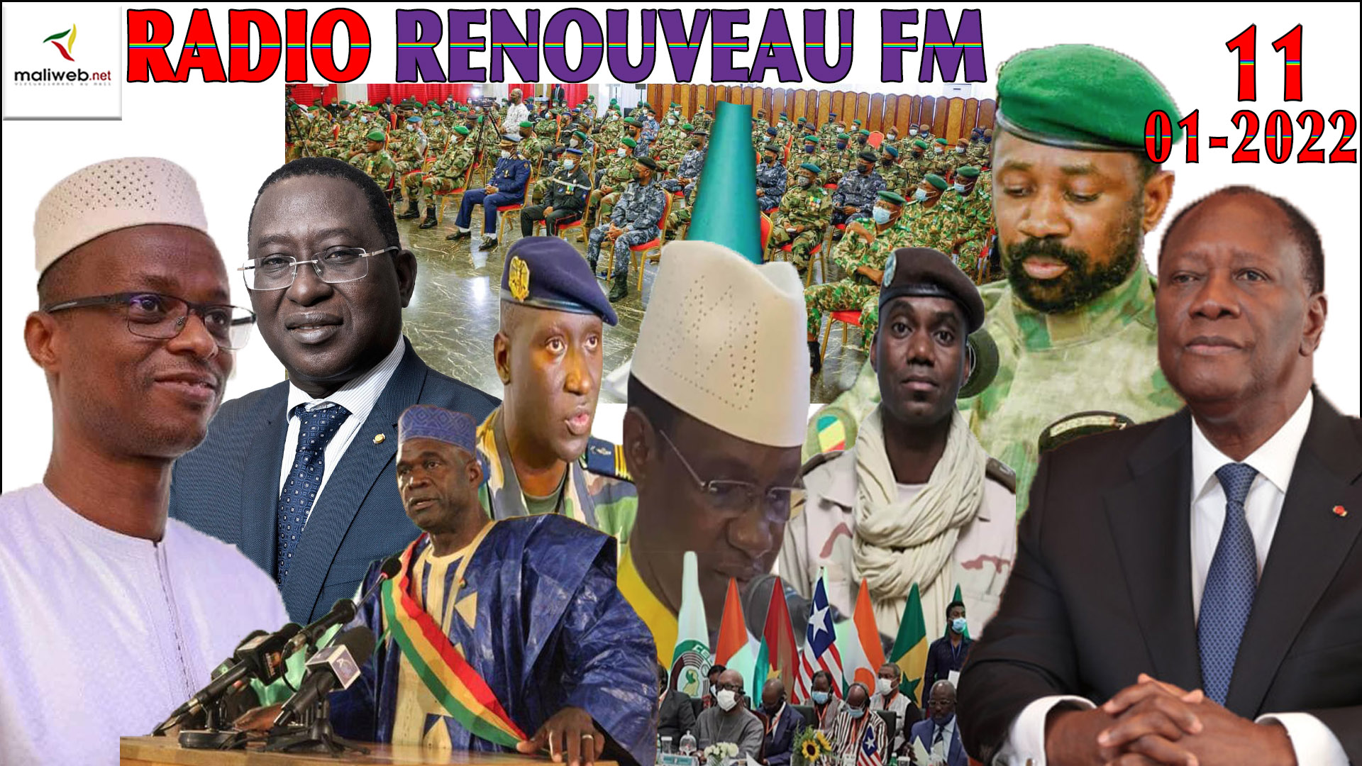 La Revue de Presse de la RADIO RENOUVEAU FM du 11 JANVIER 2022