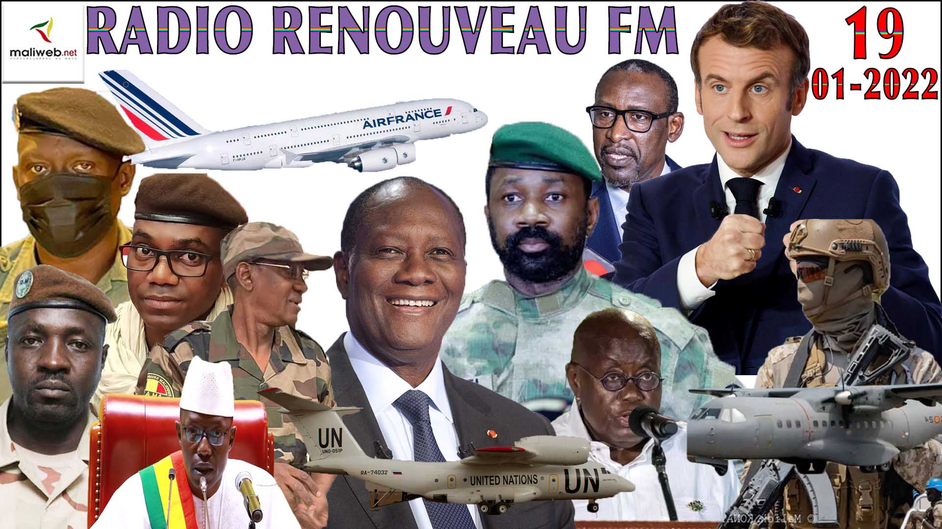 La Revue de Presse de la RADIO RENOUVEAU FM du 19 JANVIER 2022