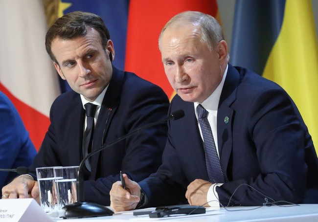 Le Kremlin dévoile les détails de la conversation Poutine-Macron