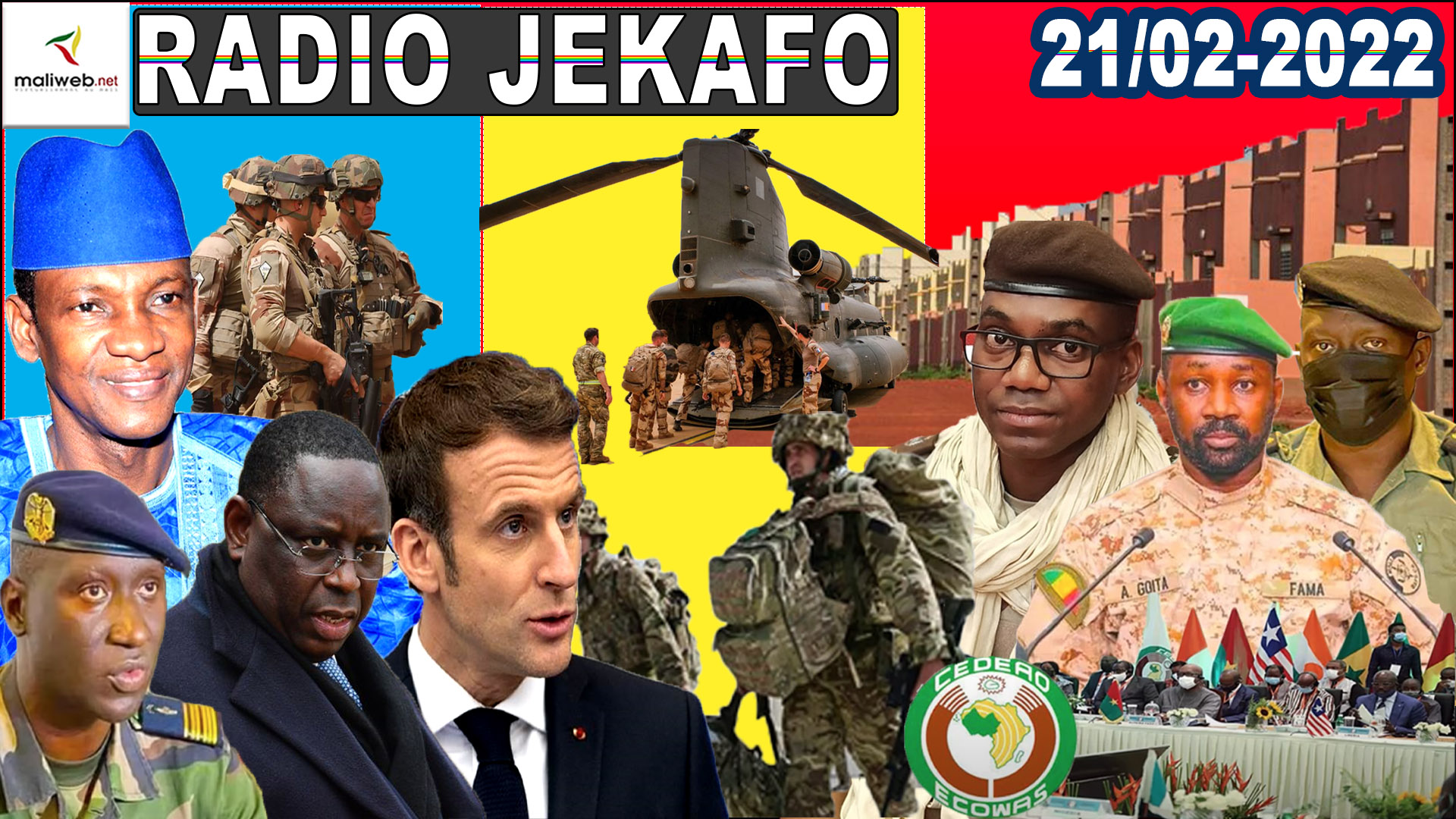 La Revue de Presse de la RADIO JEKAFO du 21 Février 2022