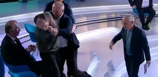 Violente bagarre en direct à la télévision entre un député ukrainien et un journaliste