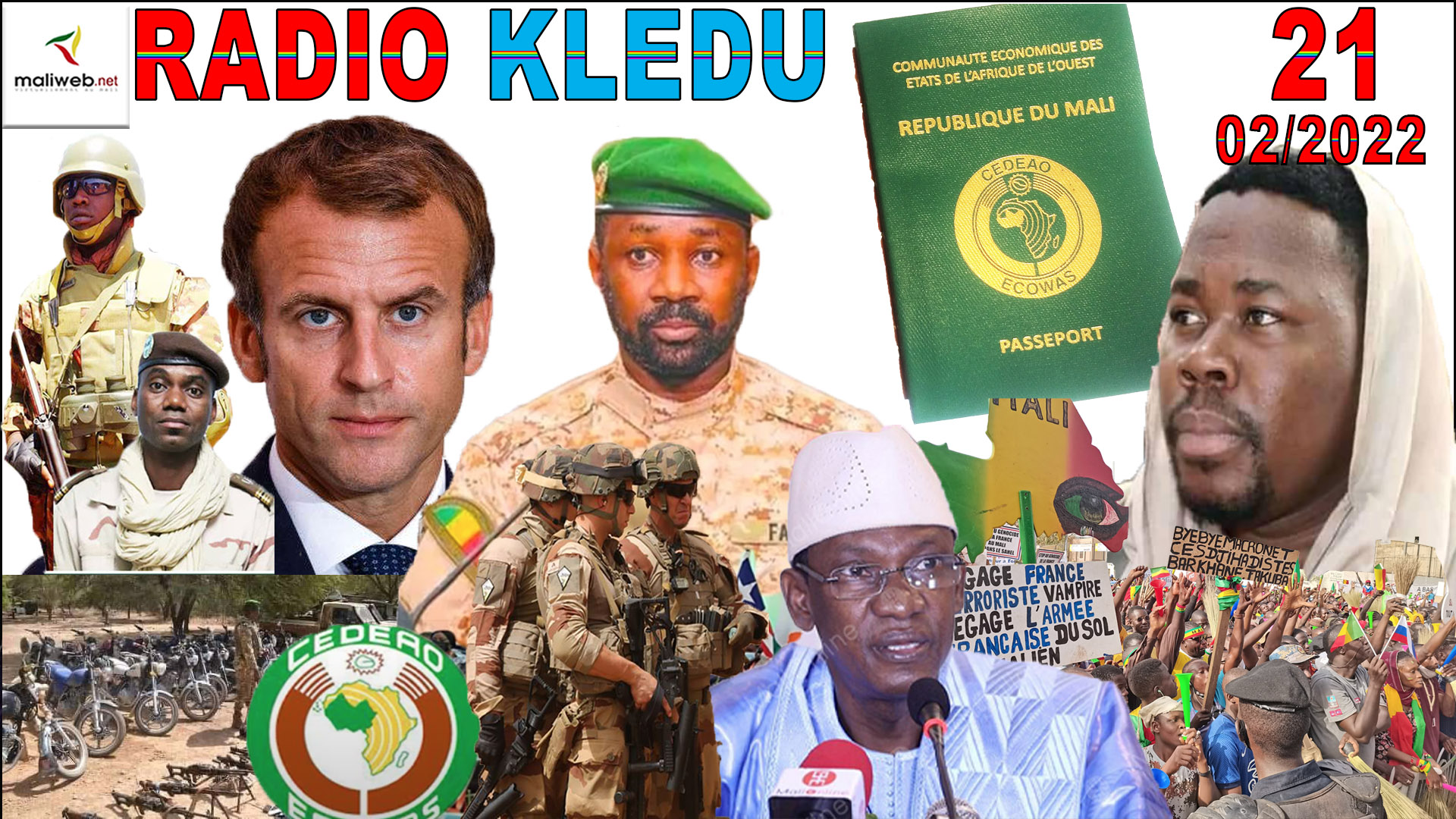 La Revue de Presse de la RADIO KLEDU du 21 Février 2022