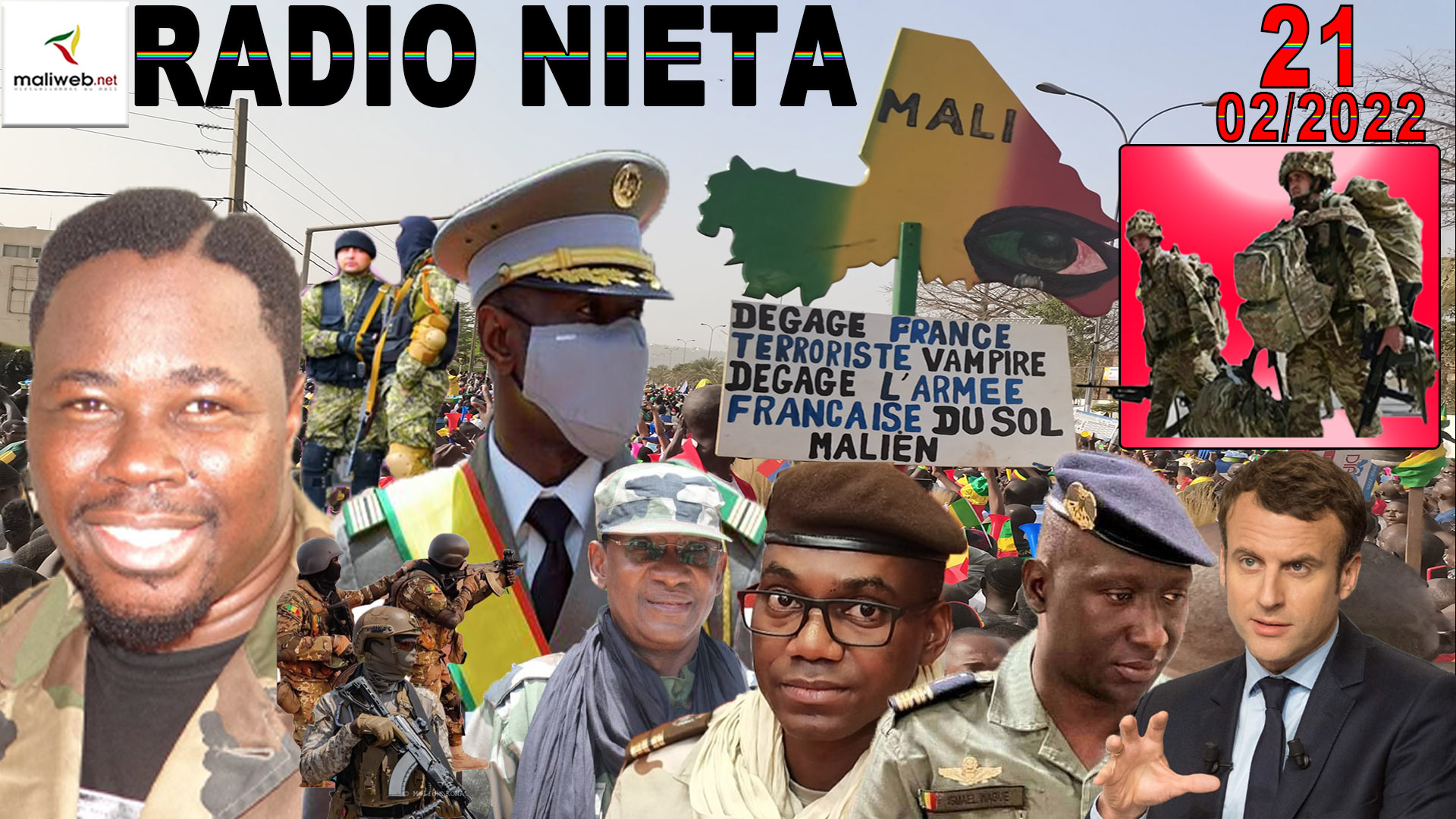 La Revue de Presse de la RADIO NIETA du 21 Février 2022