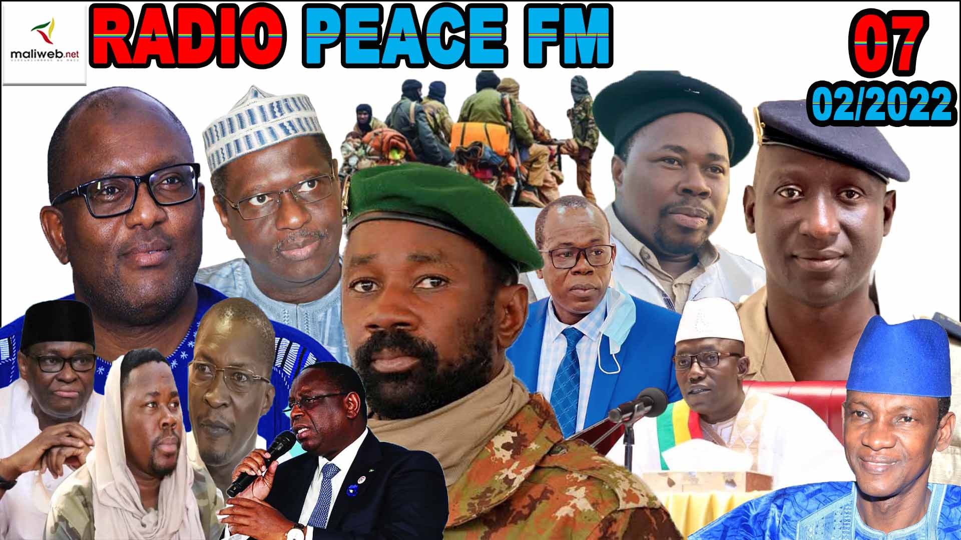 La Revue de Presse de la RADIO PEACE FM du 07 FÉVRIER 2022