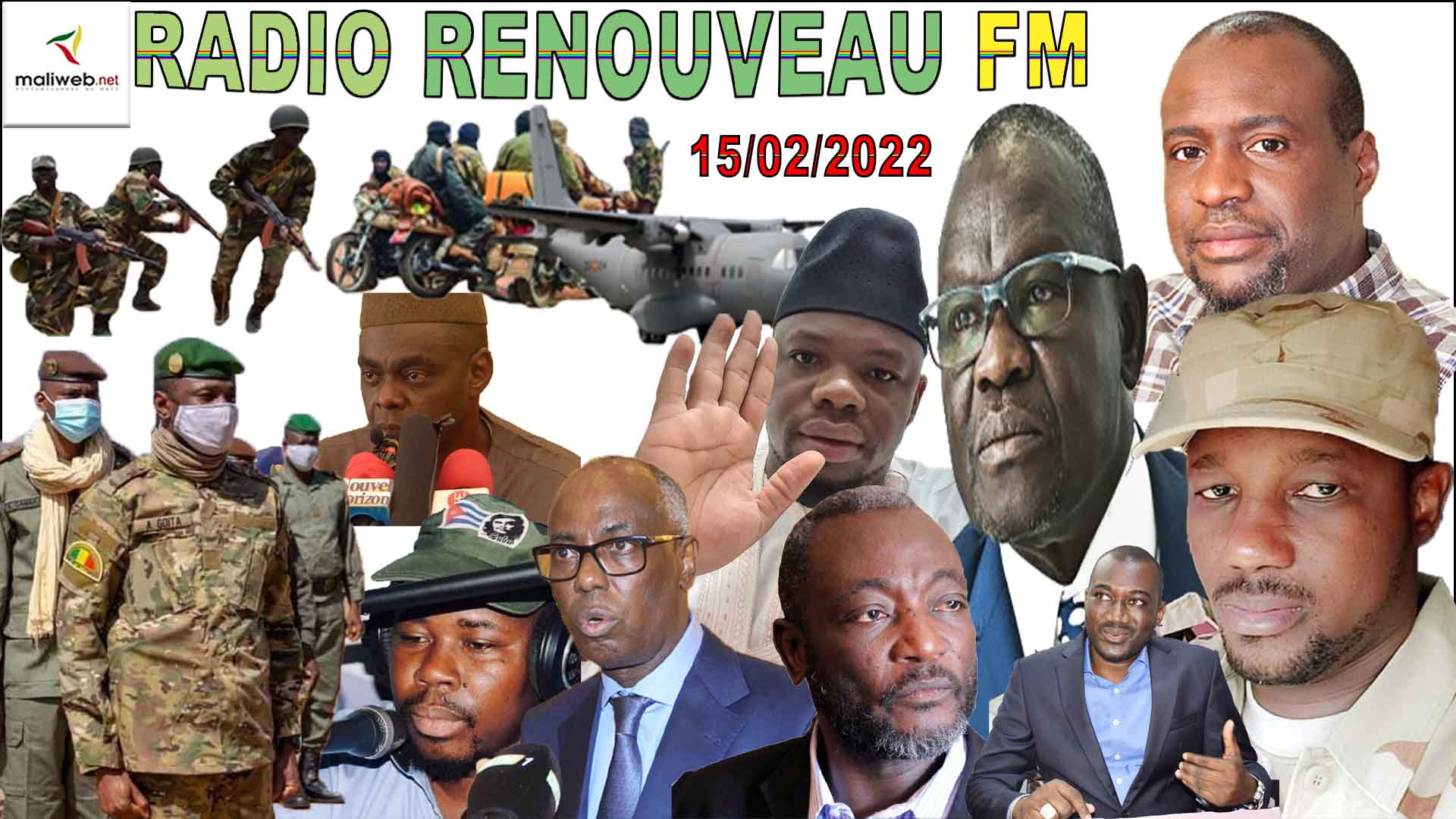 La Revue de Presse de la RADIO RENOUVEAU FM du 15 Février 2022