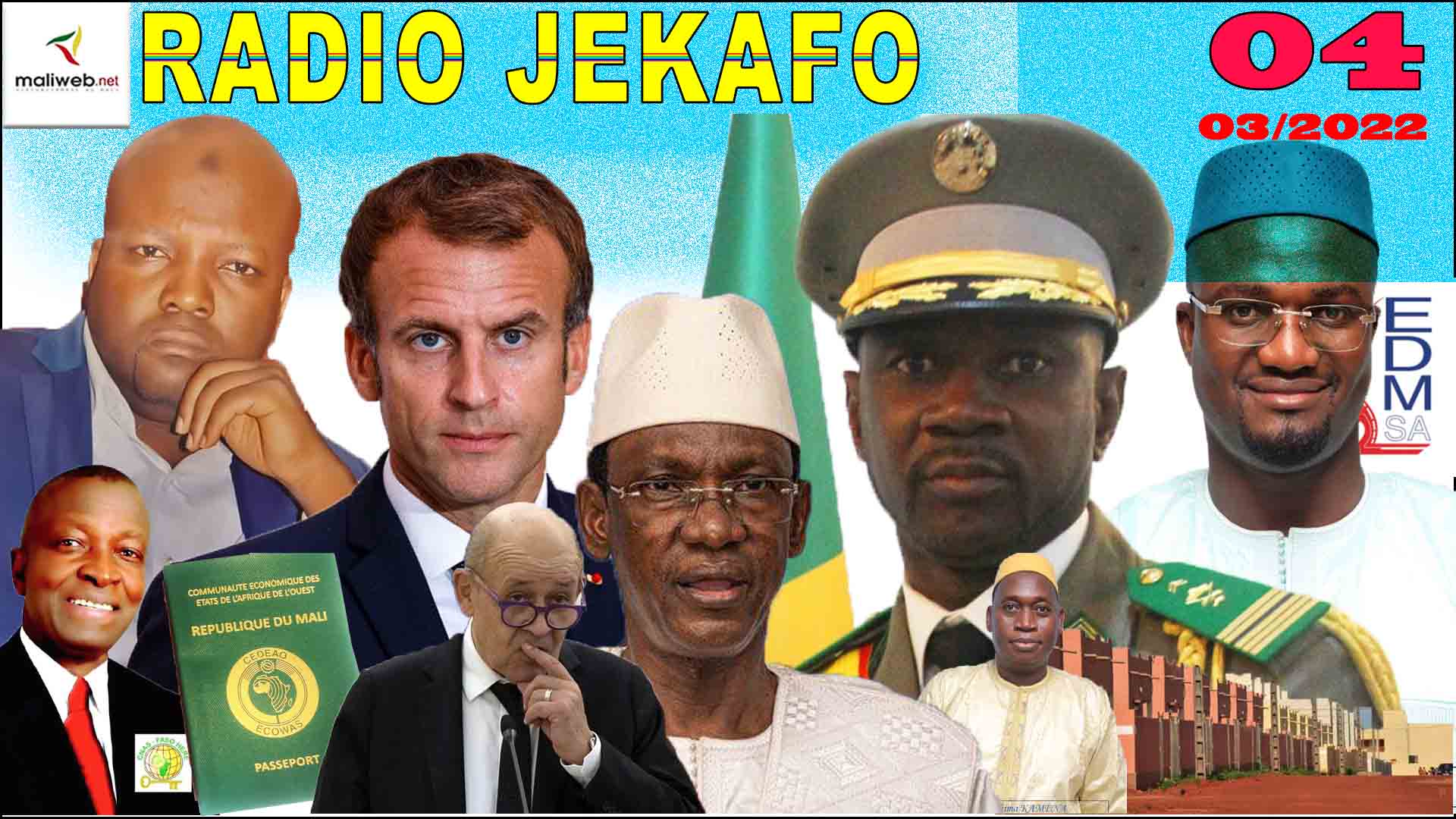 La Revue de Presse de la RADIO JEKAFO du 04 MARS 2022