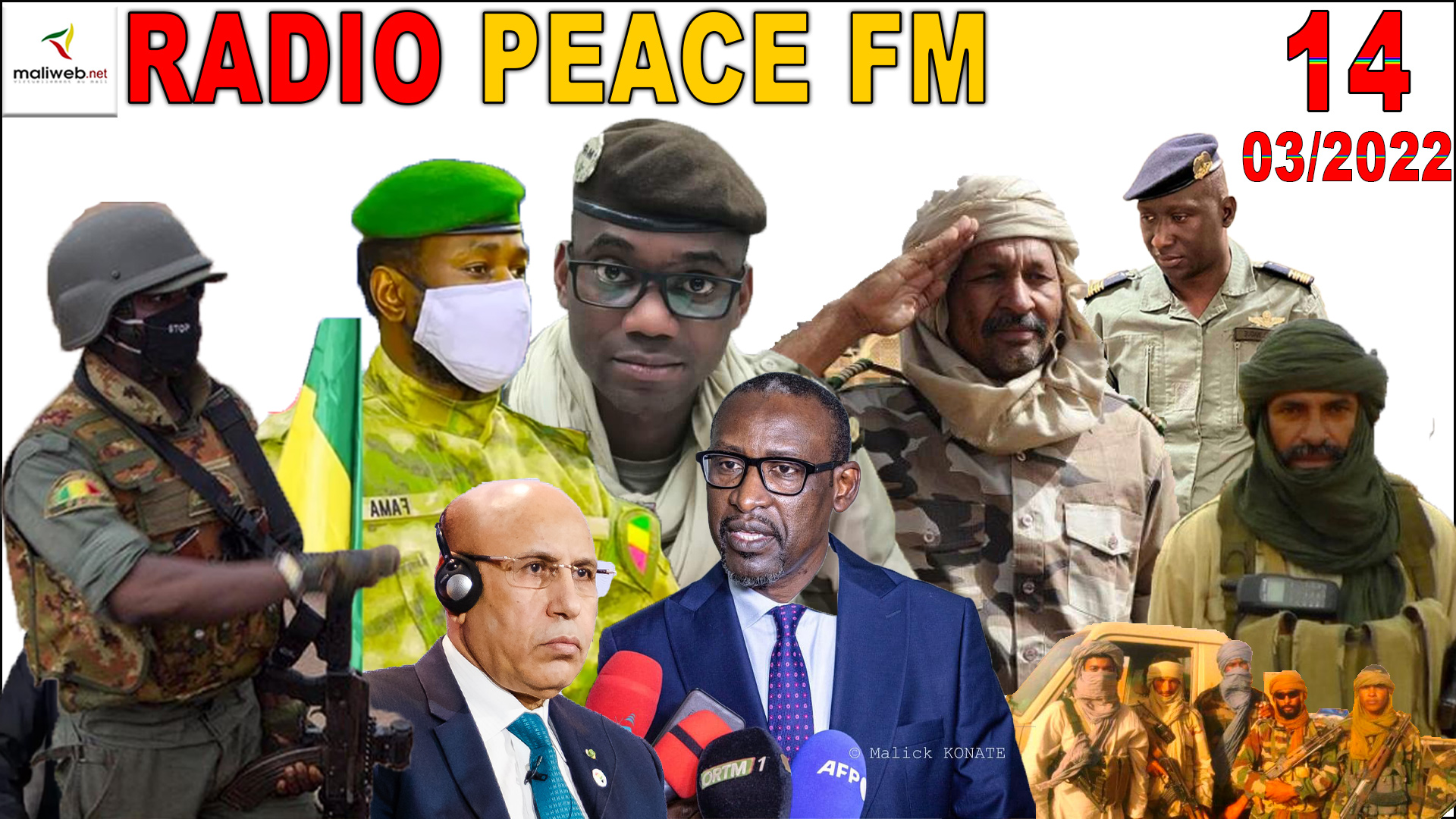 La Revue de Presse de la RADIO PEACE FM du 14 MARS 2022