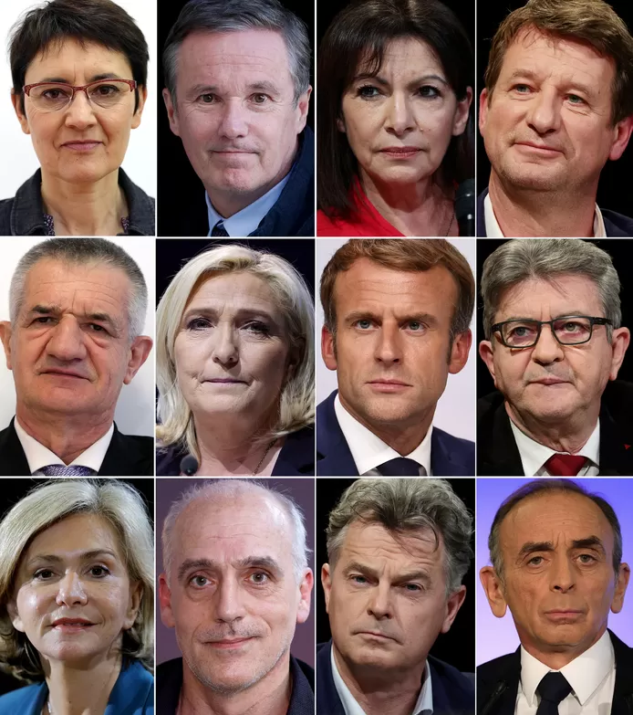 La liste officielle et définitive des 12 candidats à l’élection présidentielle française