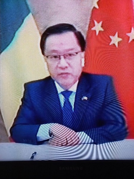 SE. Chen Zhihong, ambassadeur de Chine au Mali, sur CGTN :  La Chine va offrir bientôt plus de 6 millions de doses de vaccin au Mali