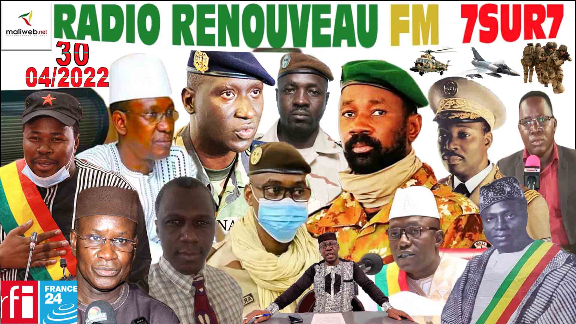 Emission 7SUR7 de la RADIO RENOUVEAU FM du 30 AVRIL 2022