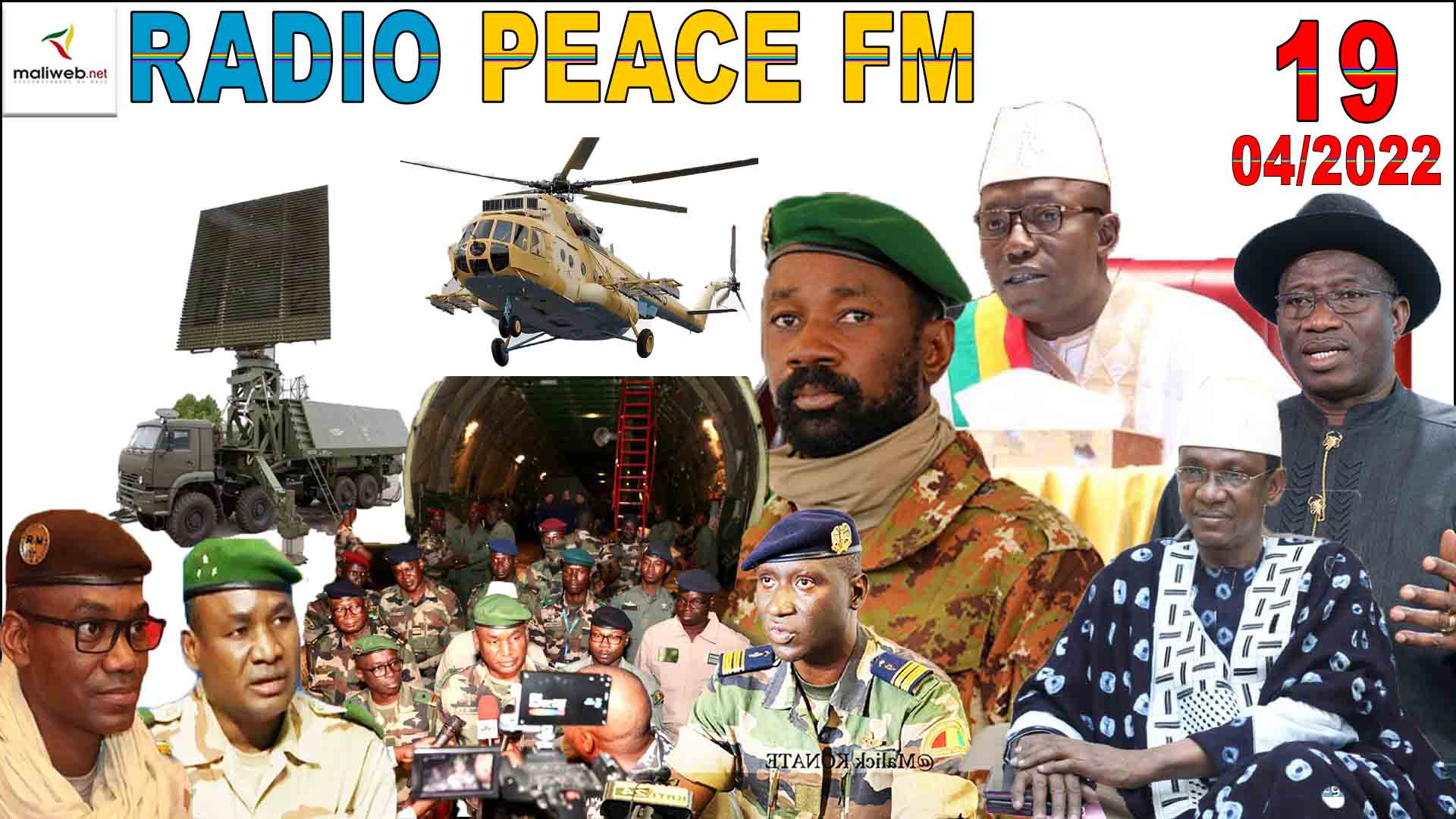 La Revue de Presse de la RADIO PEACE FM du 19 AVRIL 2022