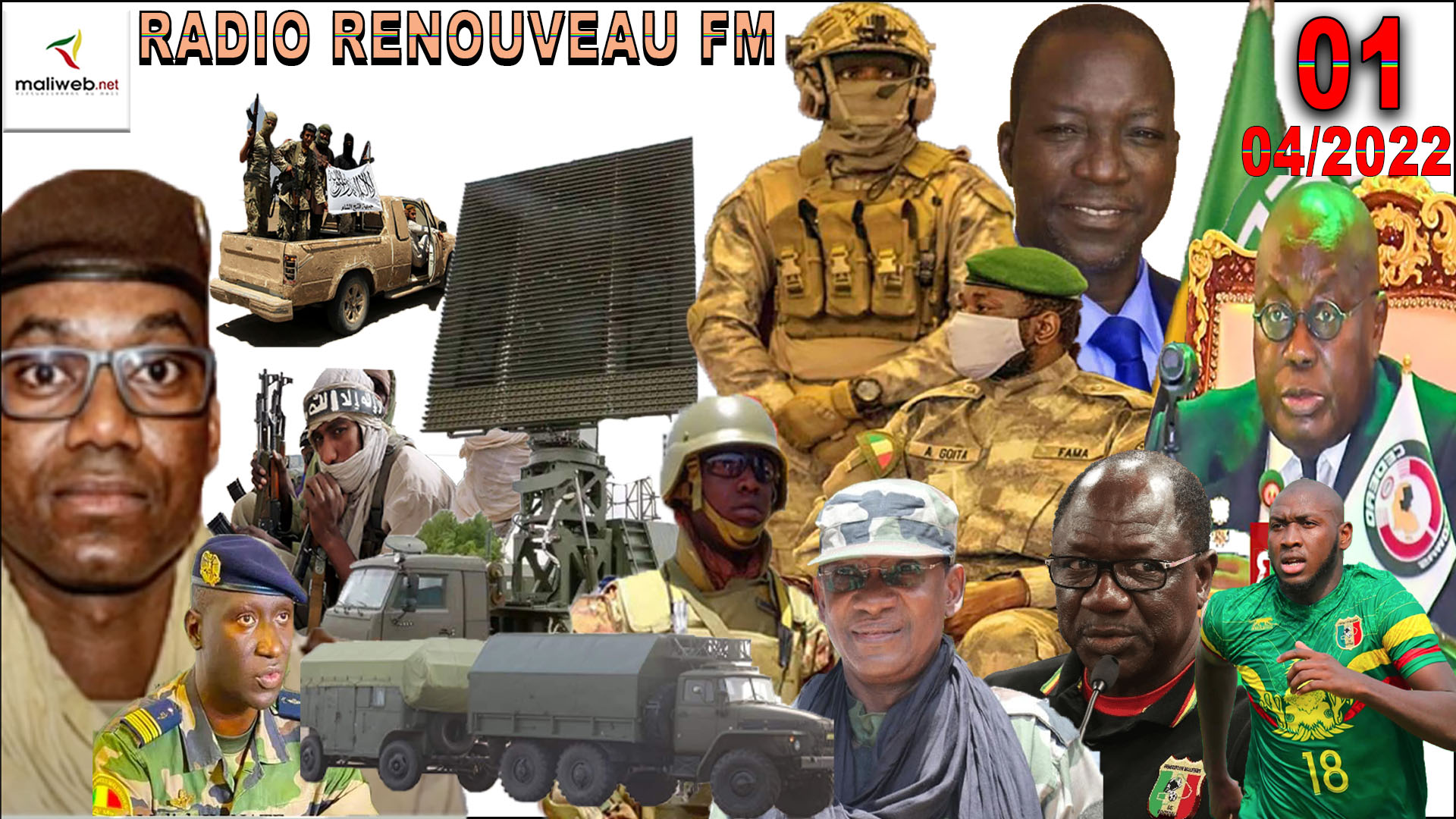 La Revue de Presse de la RADIO RENOUVEAU FM du 01 AVRIL 2022