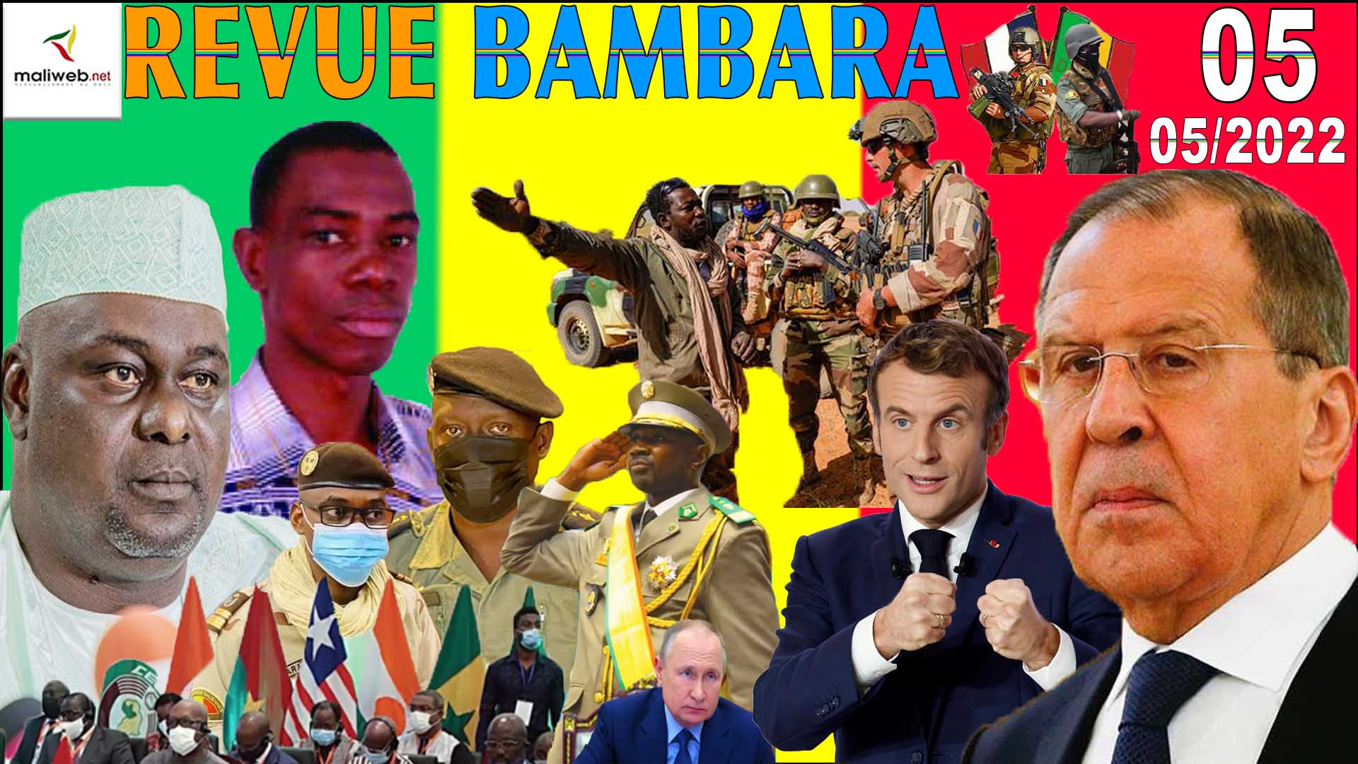 La Revue de Presse en Bambara du 05 Mai 2022