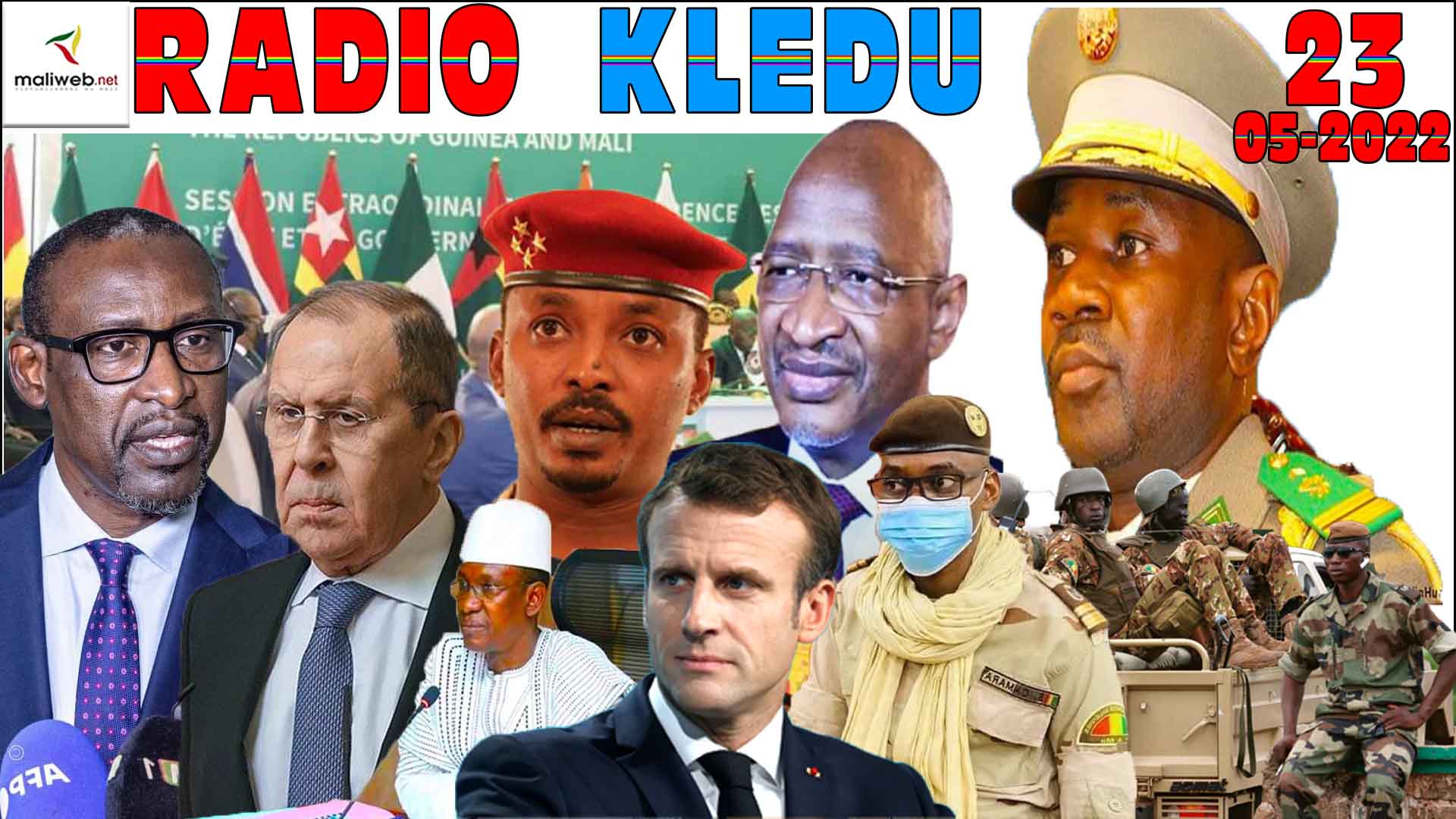 La Revue de Presse de la RADIO KLEDU du 23 MAI 2022