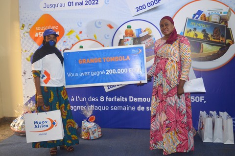 Tombola Damou Ramadan de Moov africa Malitel : La dernière vague des paniers et des enveloppes de 200 000 FCFA