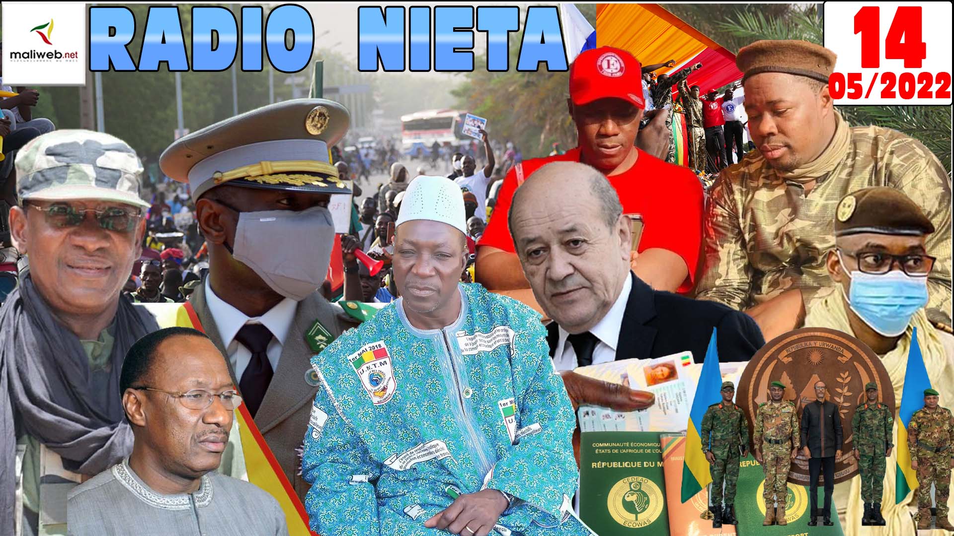 La Revue de Presse de la RADIO NIETA du 14 MAI 2022