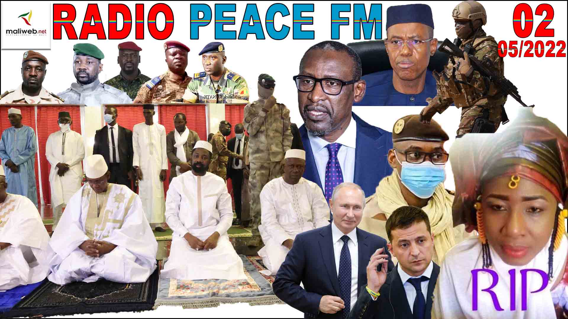 La Revue de Presse de la RADIO PEACE FM du 02 MAI 2022