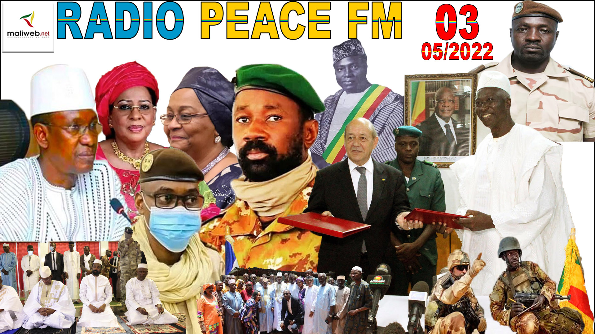 La Revue de Presse de la RADIO PEACE FM du 03 MAI 2022