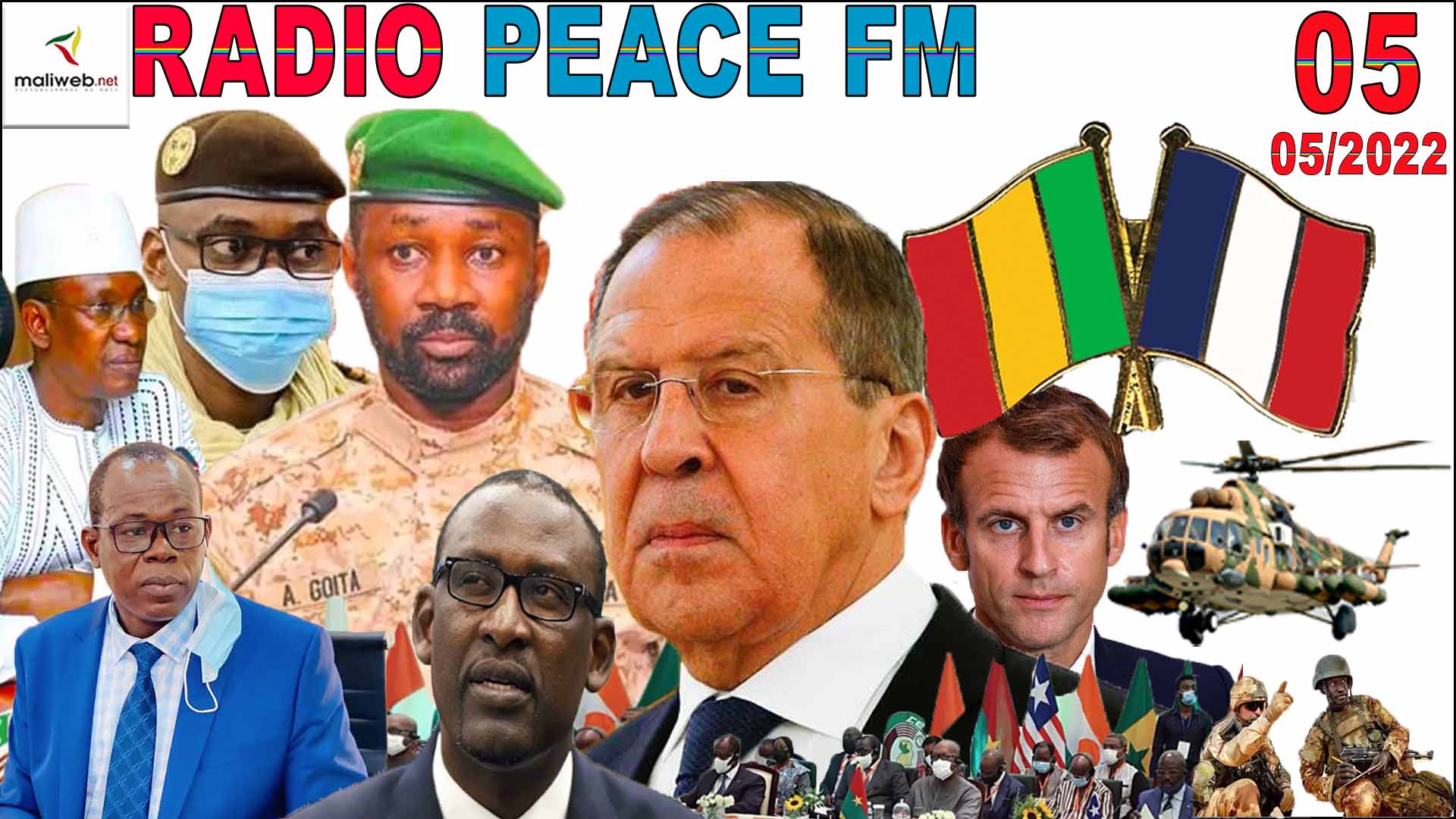 La Revue de Presse de la RADIO PEACE FM du 05 MAI 2022