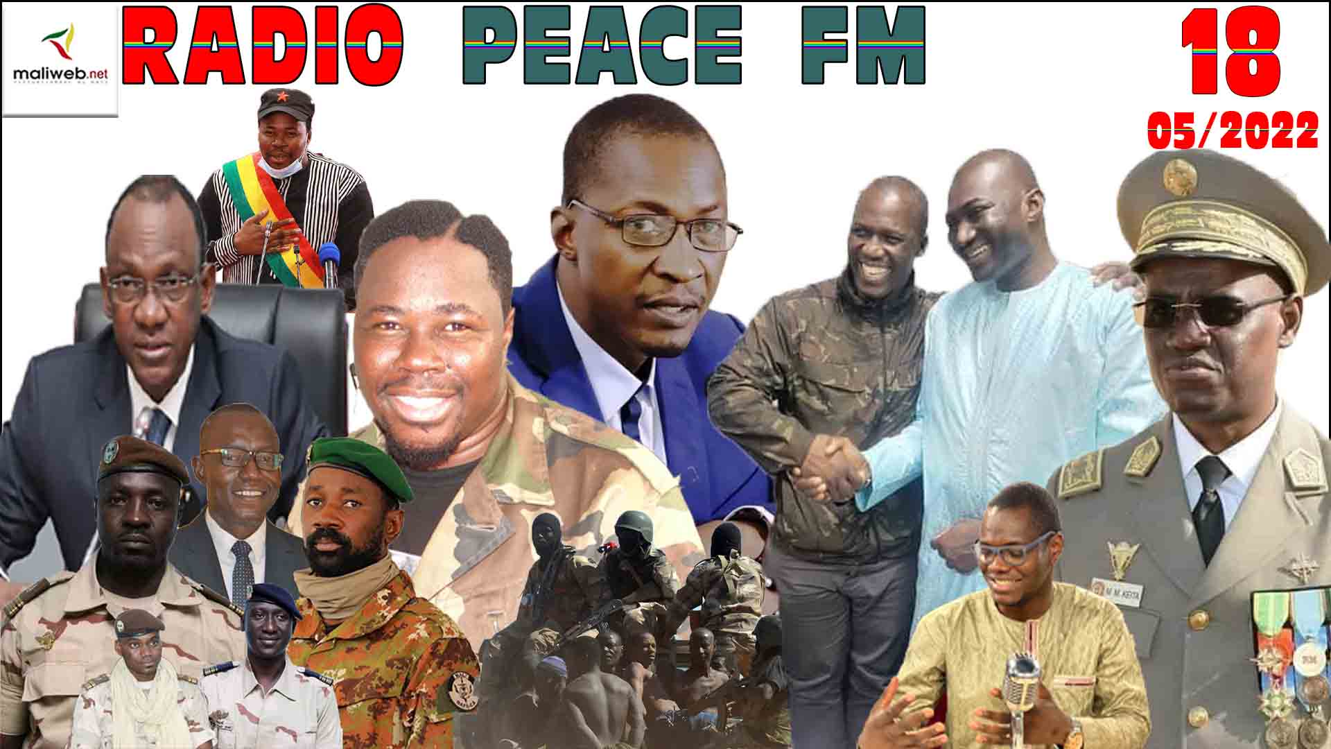 La Revue de Presse de la RADIO PEACE FM du 18 MAI 2022