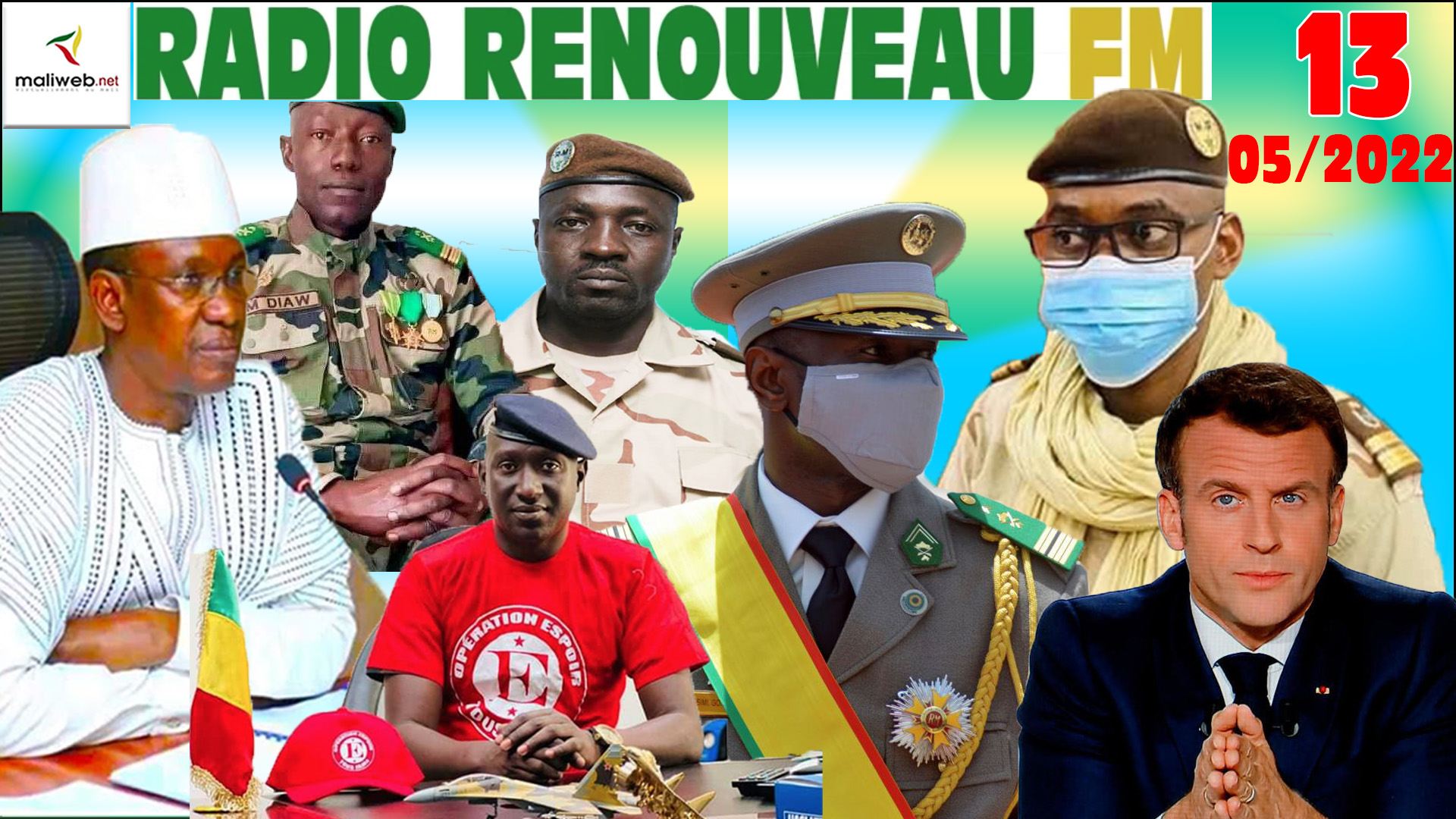 La Revue de Presse de la RADIO RENOUVEAU FM du 13 MAI 2022