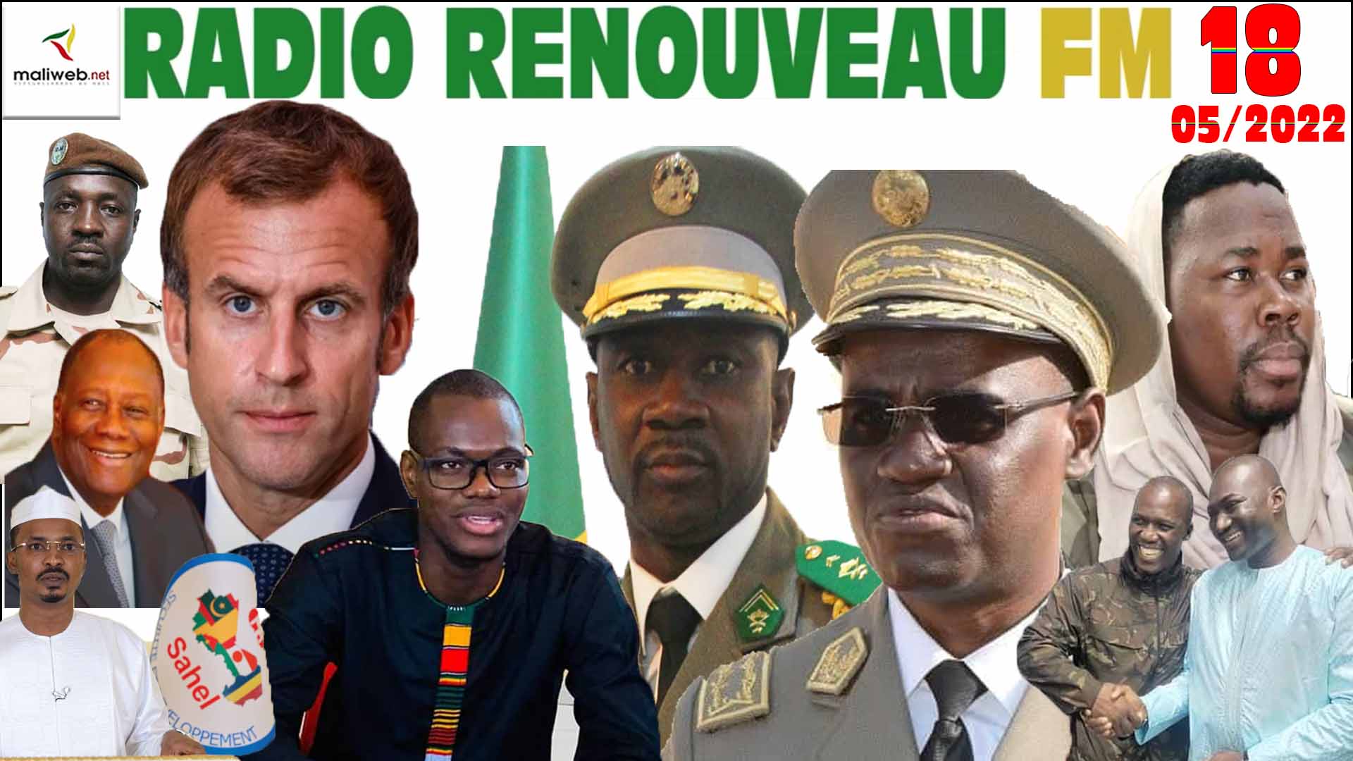 La Revue de Presse de la RADIO RENOUVEAU FM du 18 MAI 2022