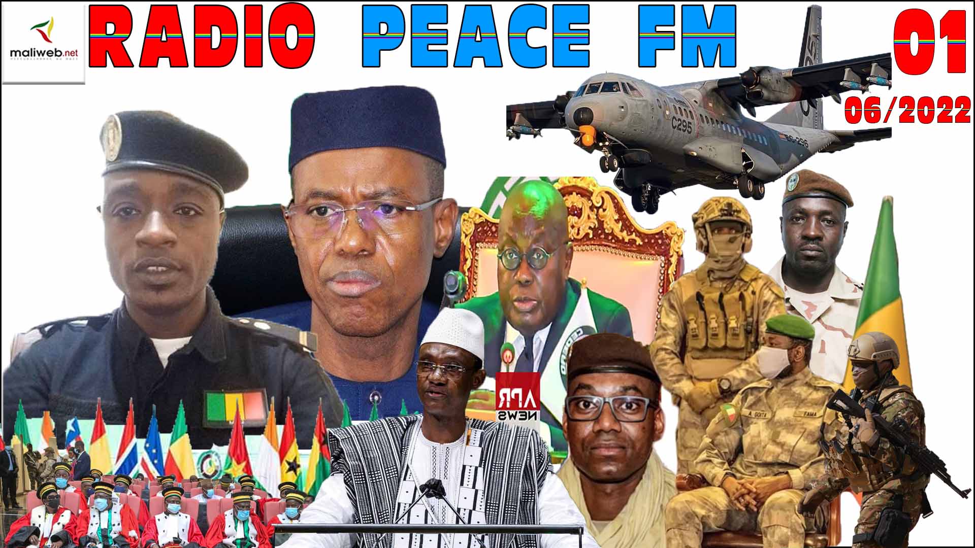 La Revue de Presse de la RADIO PEACE FM du 01 JUIN 2022