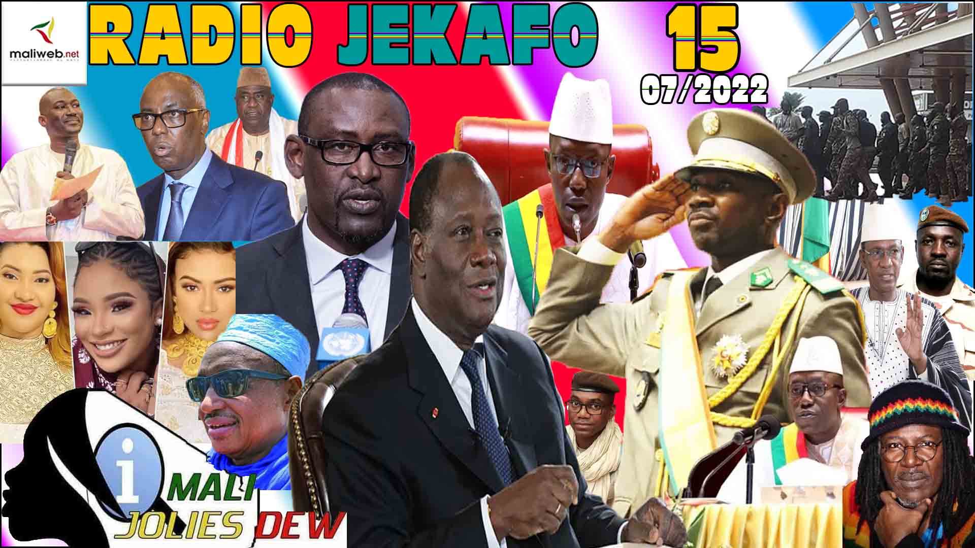 La Revue de Presse de la RADIO JEKAFO du 15 JUILLET 2022