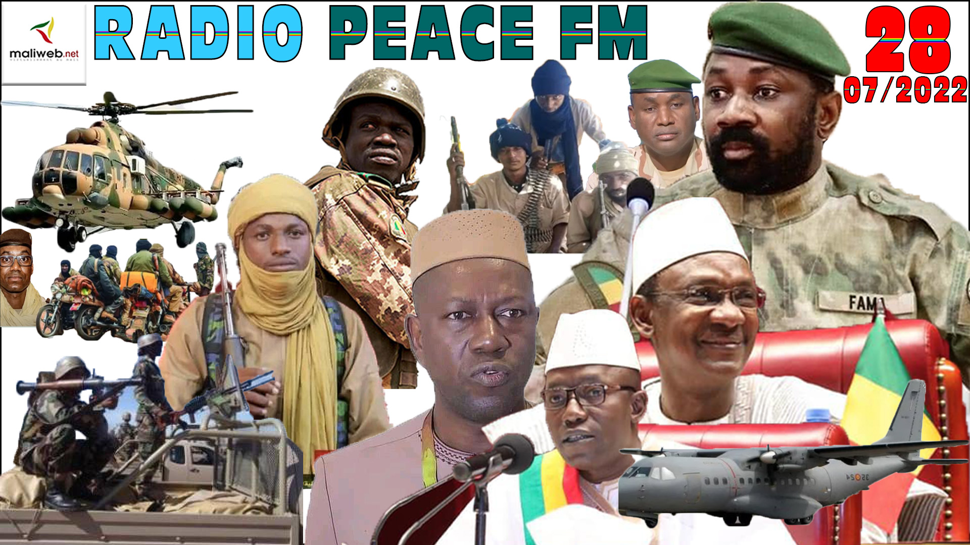 La Revue de Presse de la RADIO PEACE FM du 28 JUILLET 2022