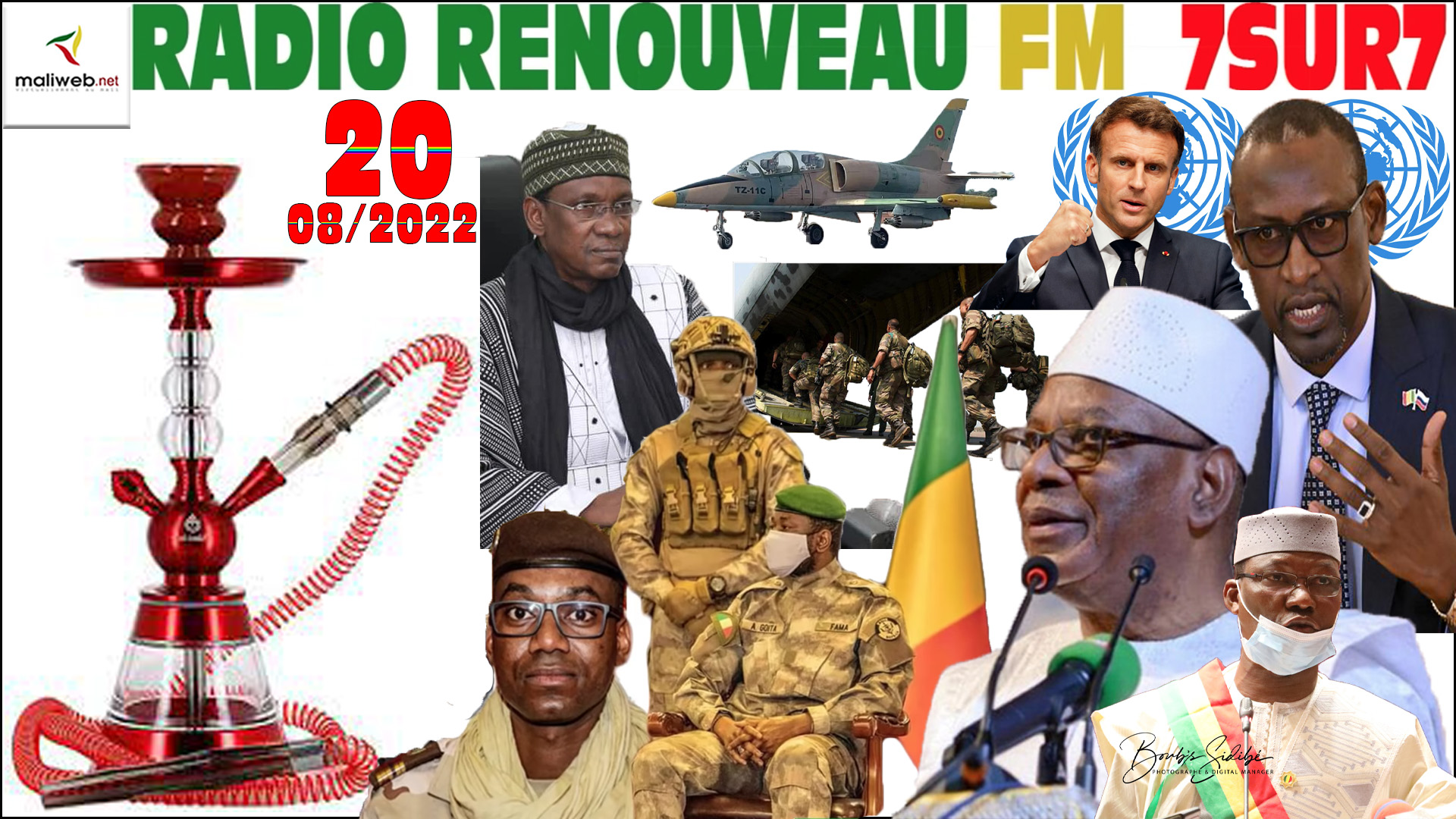 Emission 7SUR7 de la RADIO RENOUVEAU FM du 20 AOÛT 2022