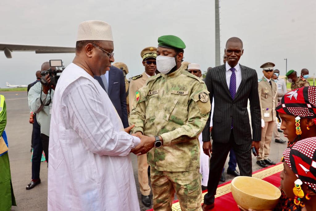 Le président Macky Sall en visite à Bamako :« L’Afrique a le devoir d’accompagner le Mali »