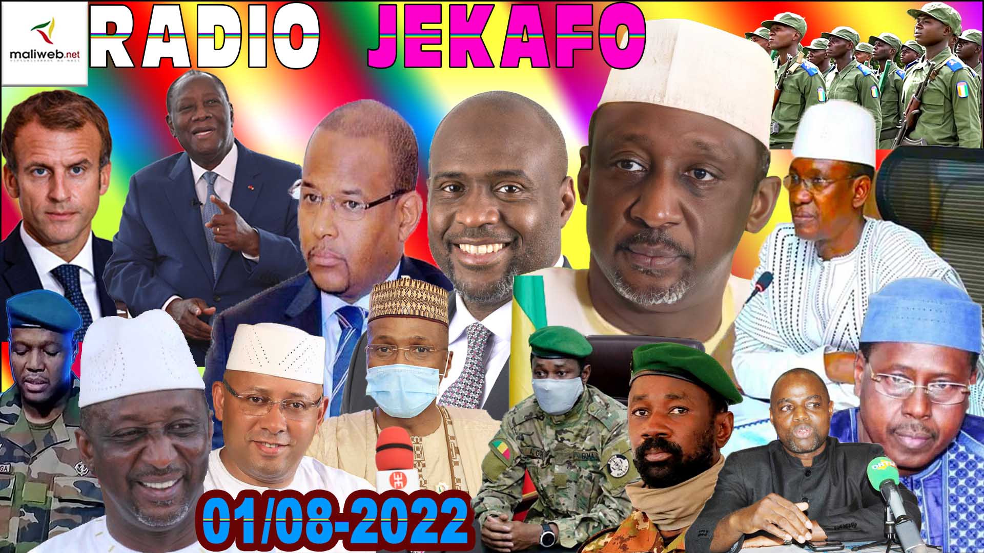 La Revue de Presse de la RADIO JEKAFO du 01 AOÛT 2022