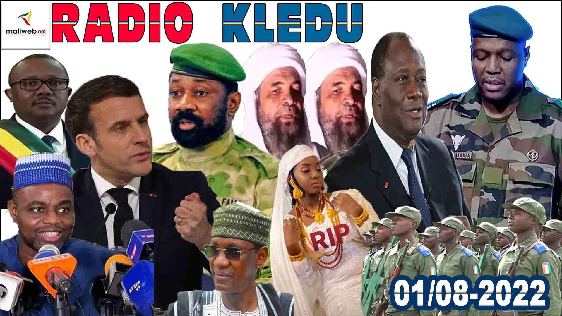 La Revue de Presse de la RADIO KLEDU du 01 AOÛT 2022