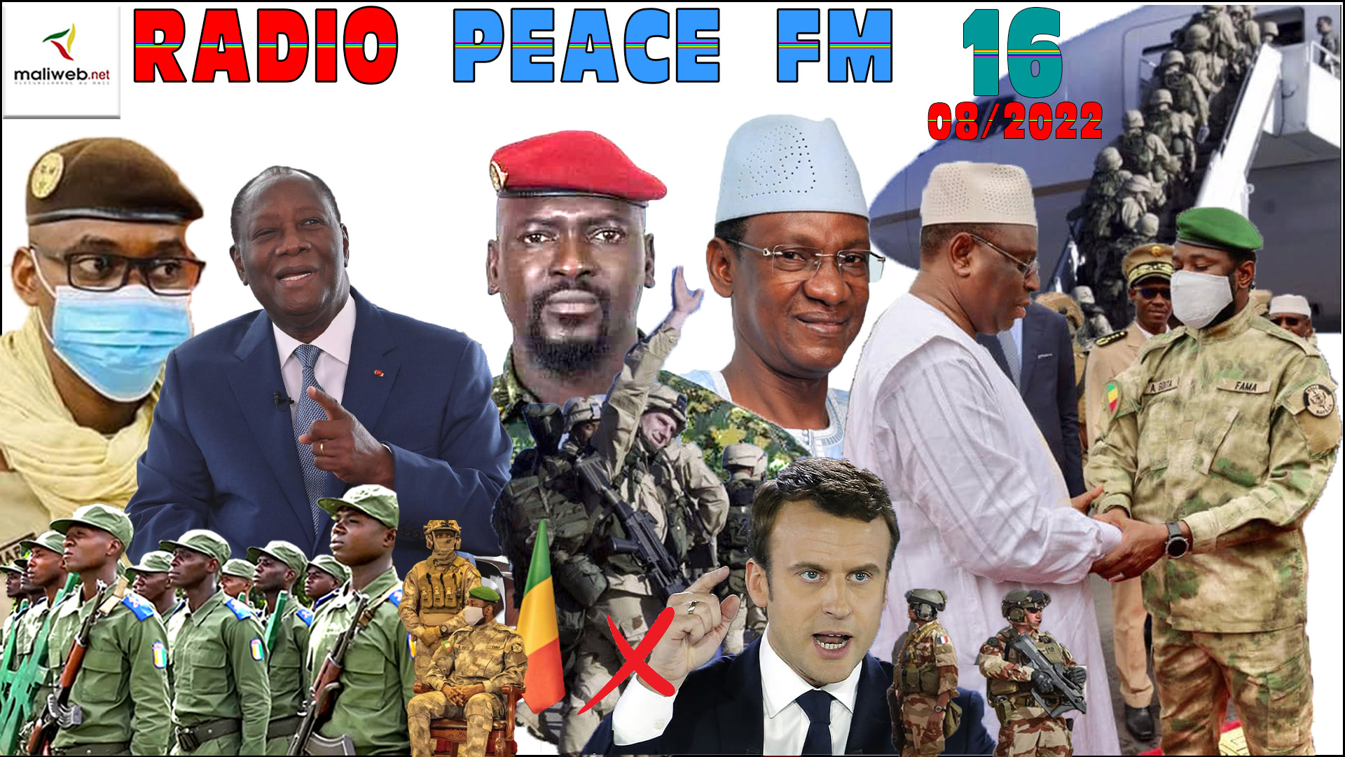 La Revue de Presse de la RADIO PEACE FM du 16 AOÛT 2022