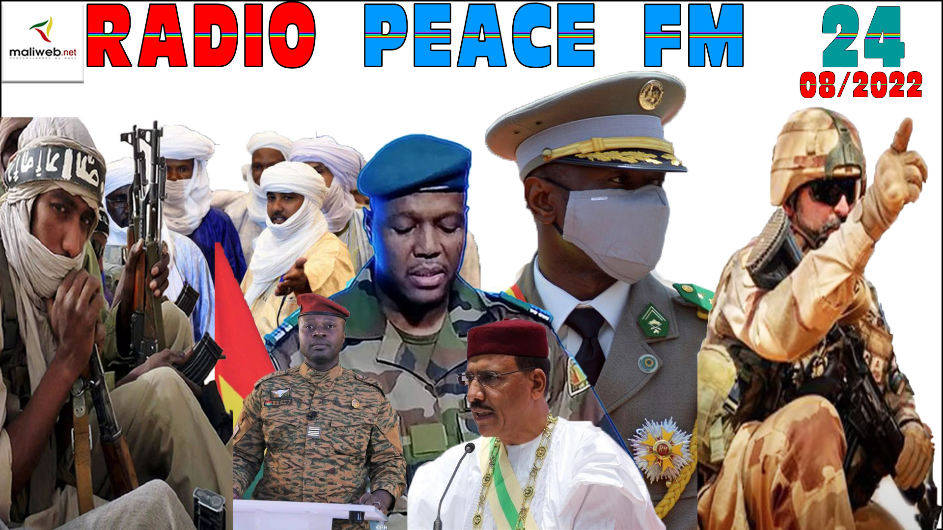 La Revue de Presse de la RADIO PEACE FM du 24 AOÛT 2022