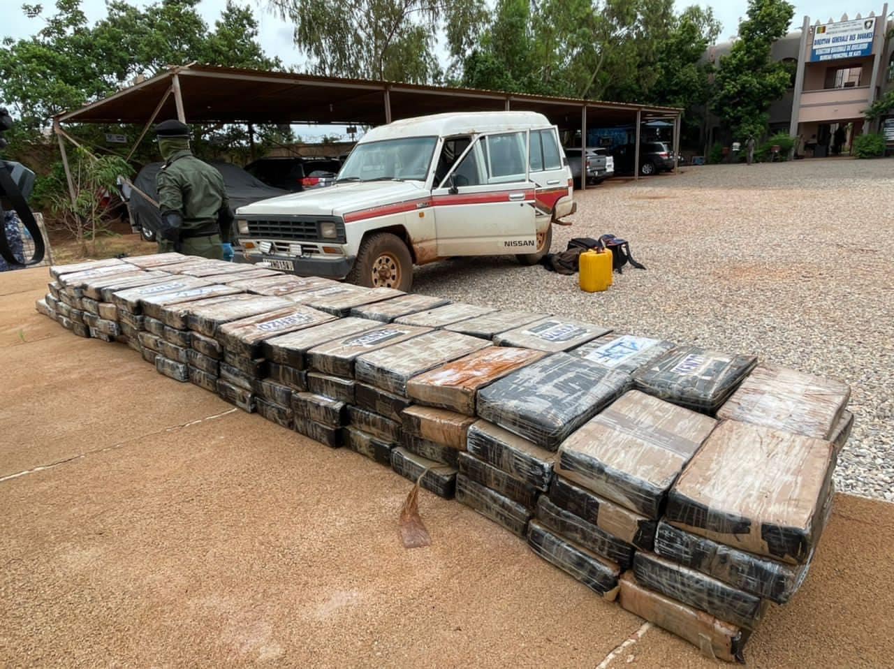 Près de 160 kg de cocaïne saisis à la frontière entre le Mali et la Guinée