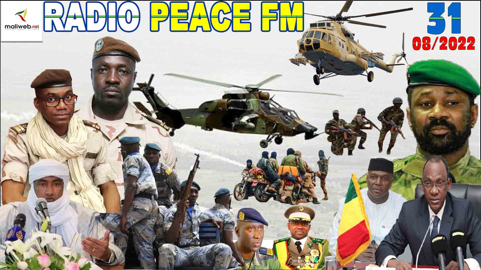 La Revue de Presse de la RADIO PEACE FM du 31 AOÛT 2022