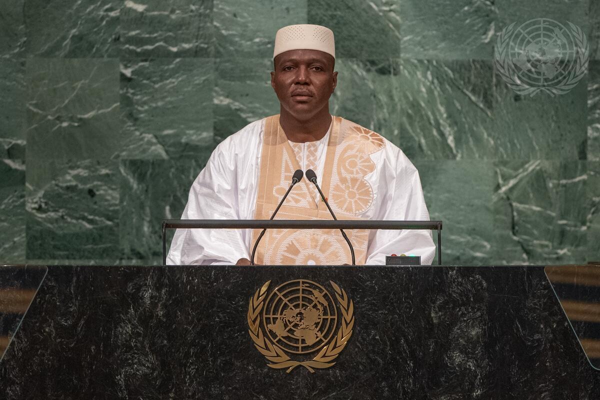 Discours du Colonel Abdoulaye MAIGA Premier ministre PMI, Chef du Gouvernement du Mali, à l’occasion du Débat général de la 77ème Session