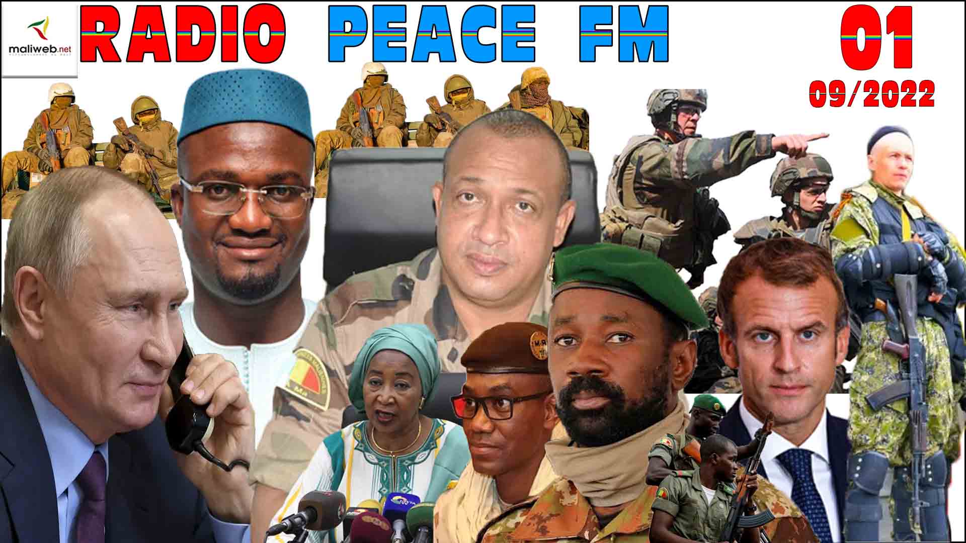 La Revue de Presse de la RADIO PEACE FM du 01 SEPTEMBRE 2022