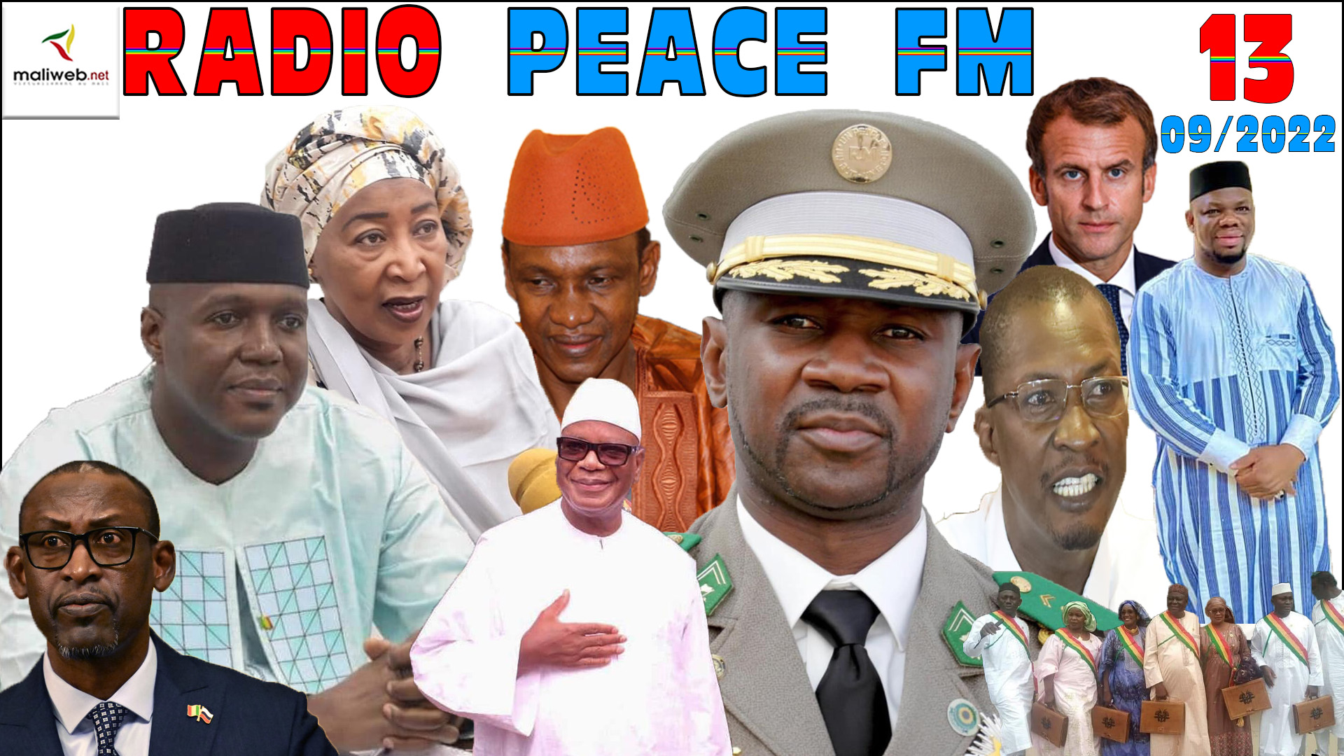 La Revue de Presse de la RADIO PEACE FM du 13 SEPTEMBRE 2022