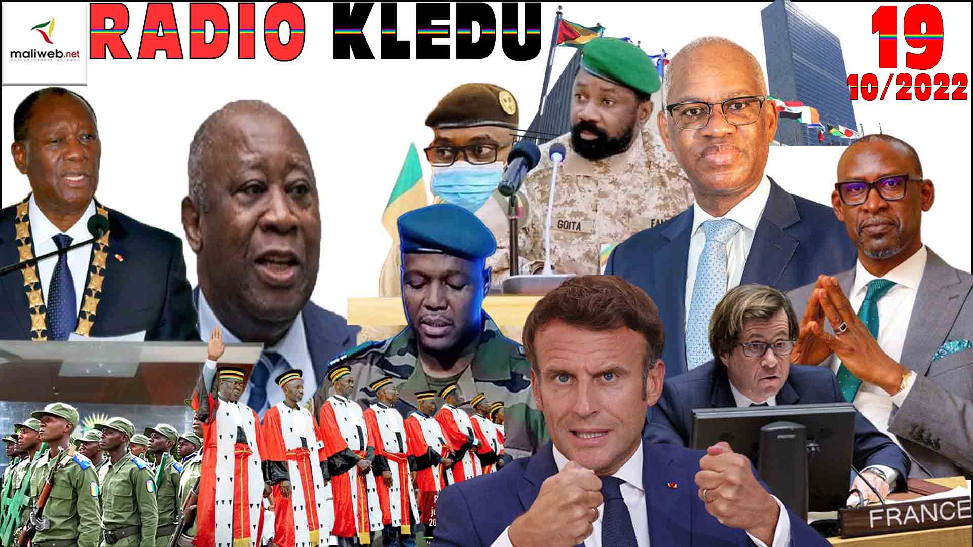 La Revue de Presse de la Radio KLEDU du 19 octobre 2022