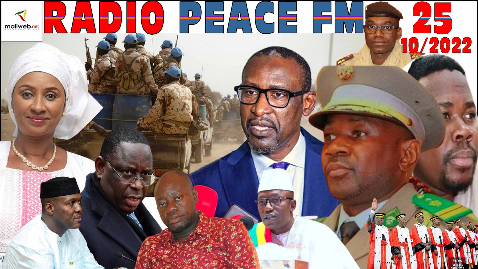 La Revue de Presse de la Radio PEACE FM du 25 octobre 2022